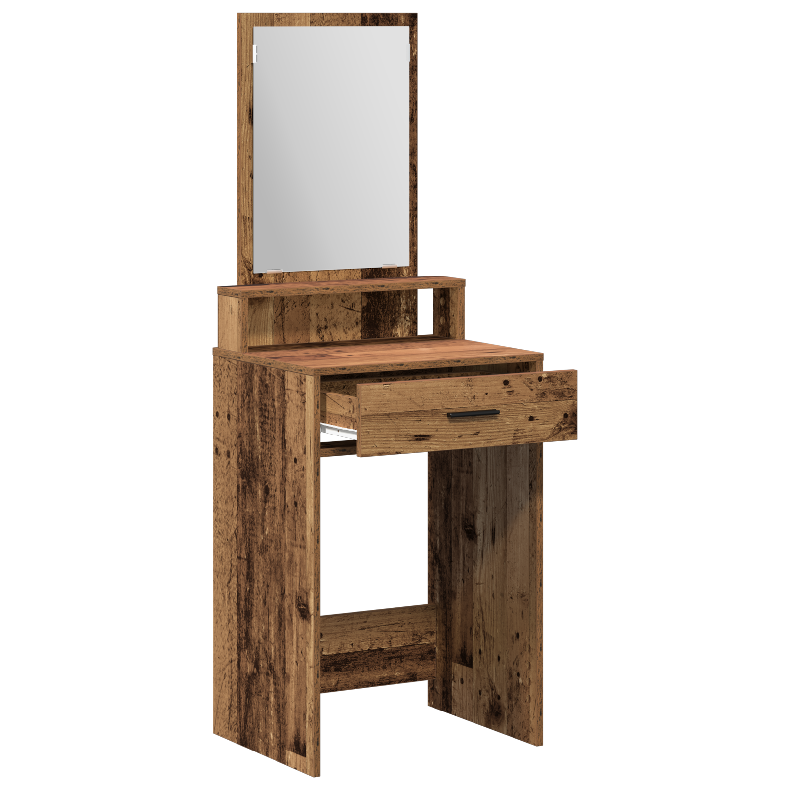 Dressing Table with Drawers - Old Wood 50x41x140 cm - Image 4