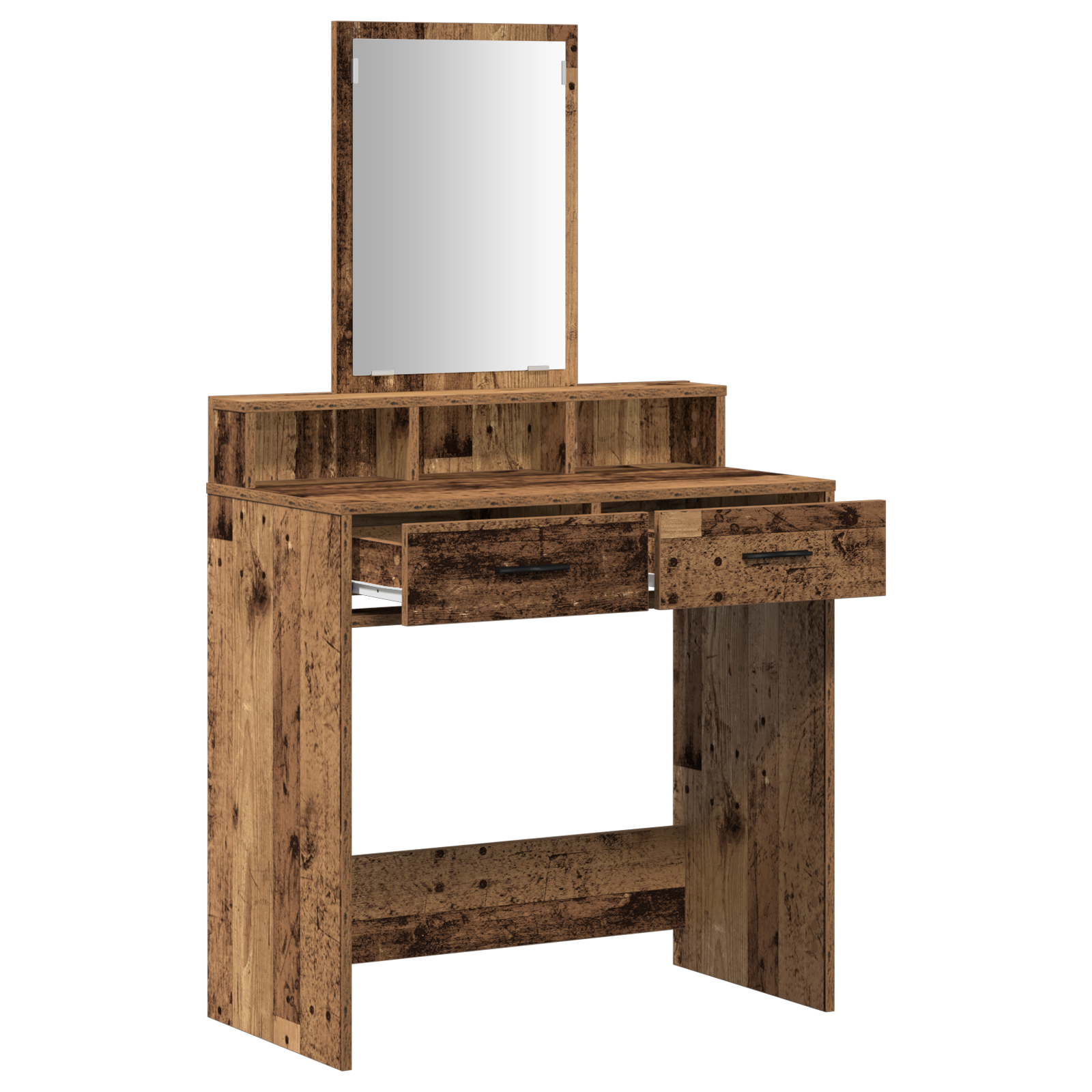 Dressing Table with Drawers - Vintage Wood 79x41x140 cm - Image 5