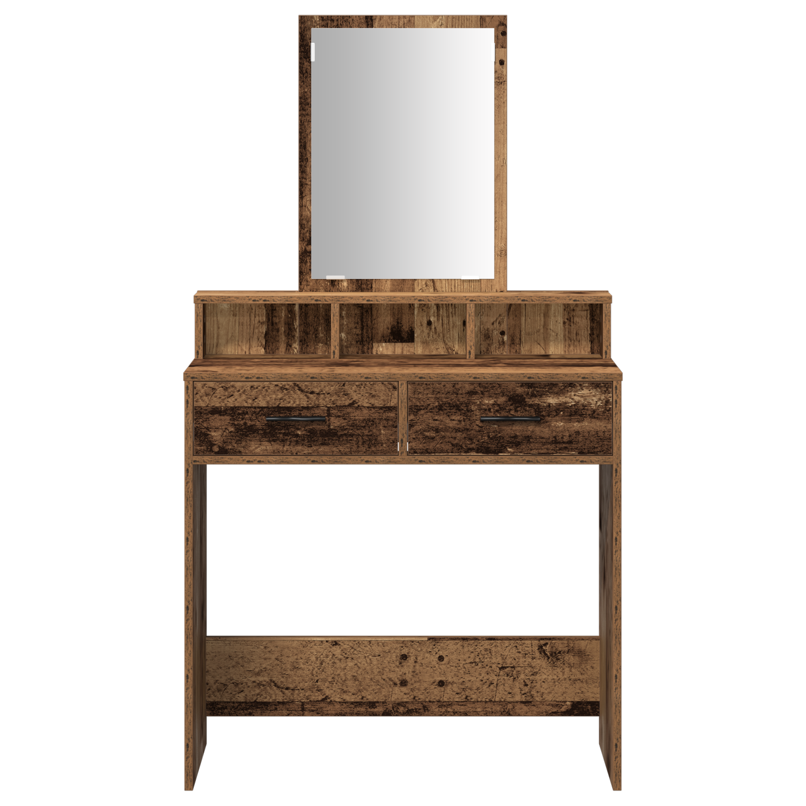Dressing Table with Drawers - Vintage Wood 79x41x140 cm - Image 6