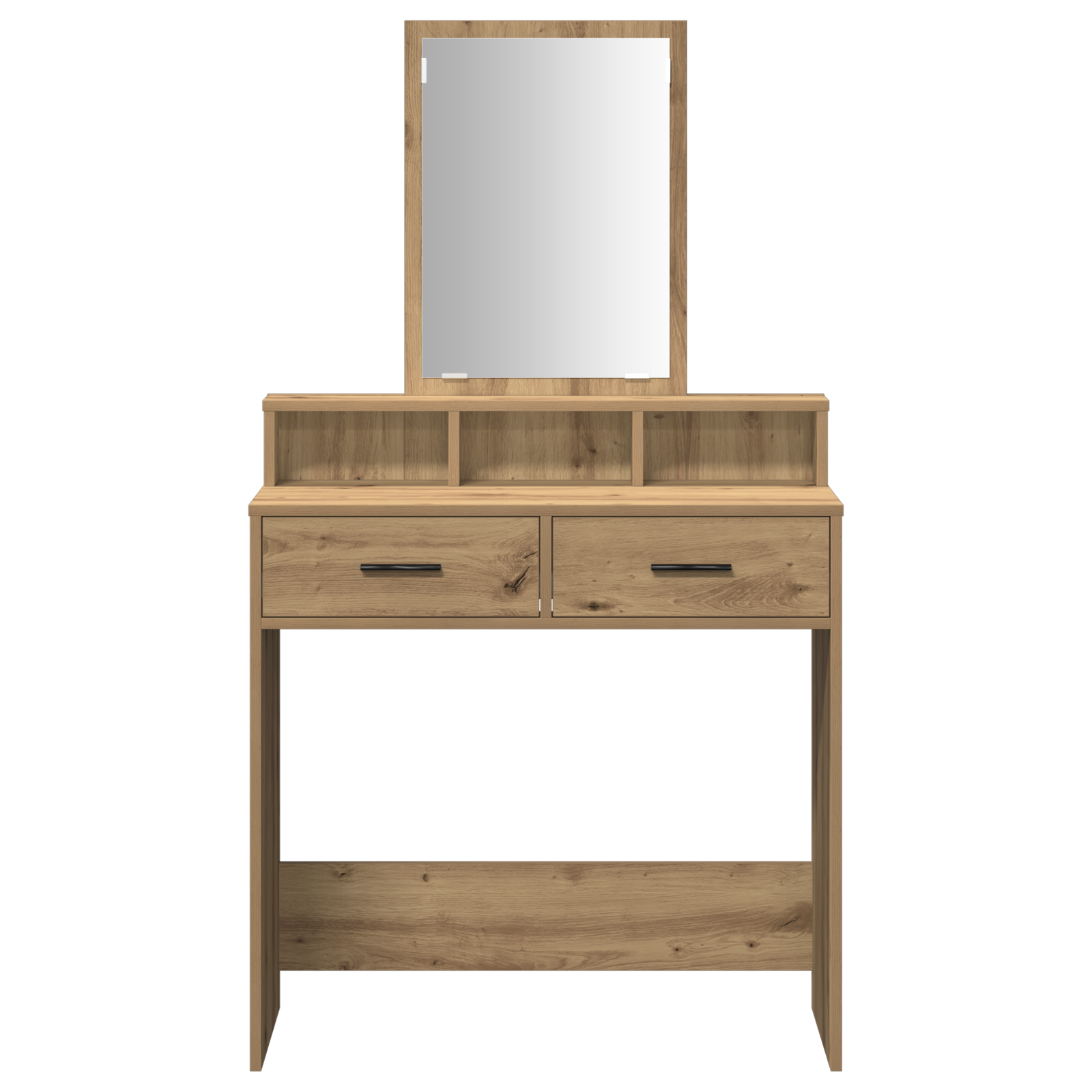 Dressing Table with Drawers - Artisan Oak - 79x41x140 cm - Image 6