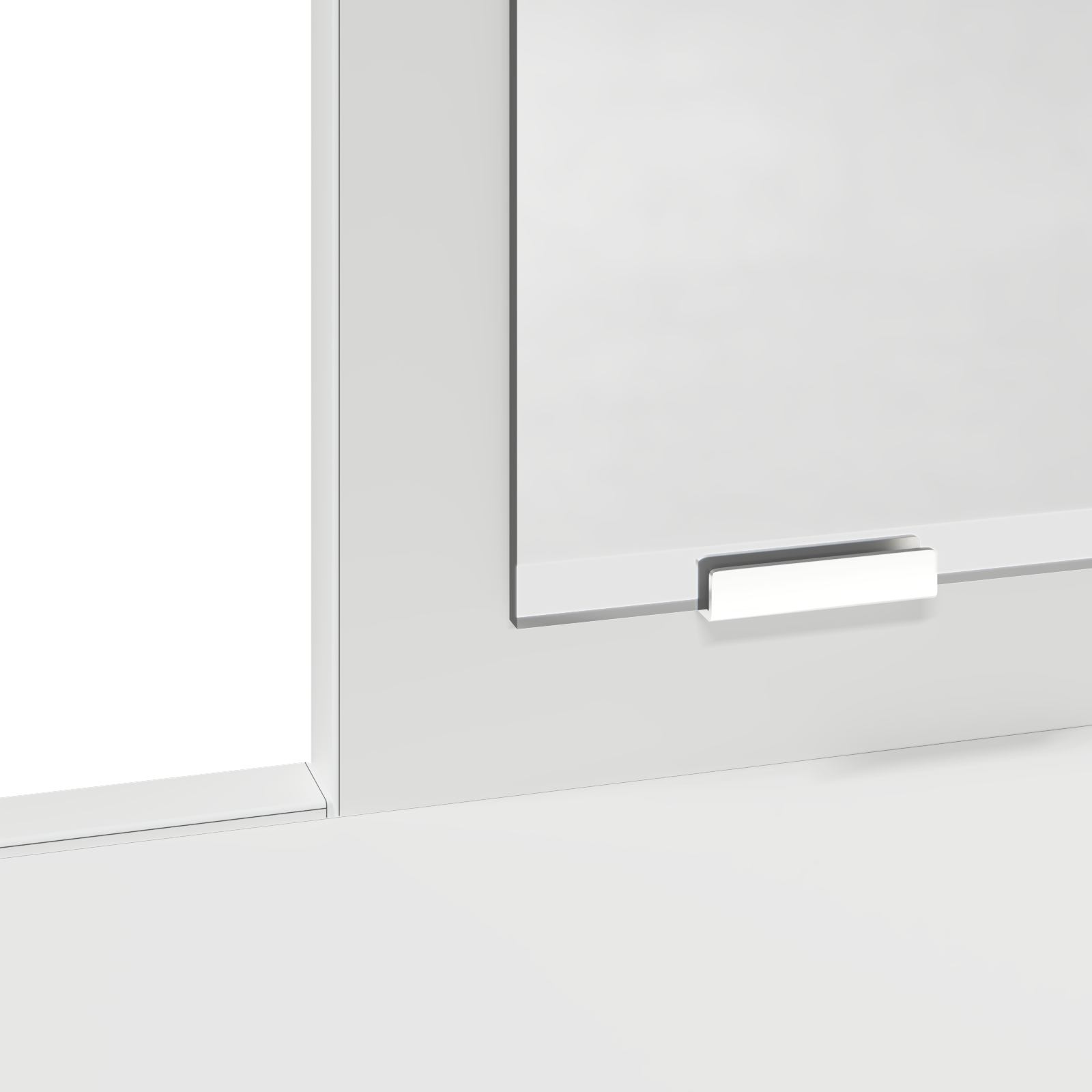 White Dressing Table with Drawers, 100x41x140 cm - Image 10