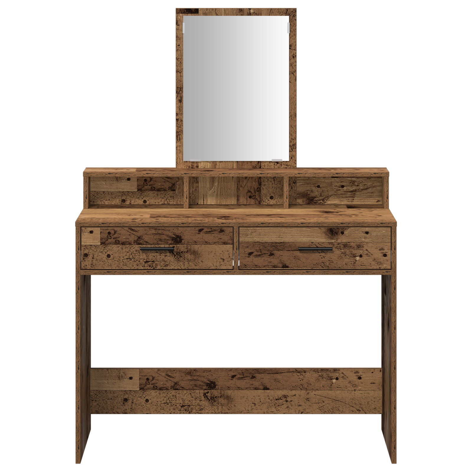 Dressing Table with Drawers Old Wood 100x41x140 cm - Image 6