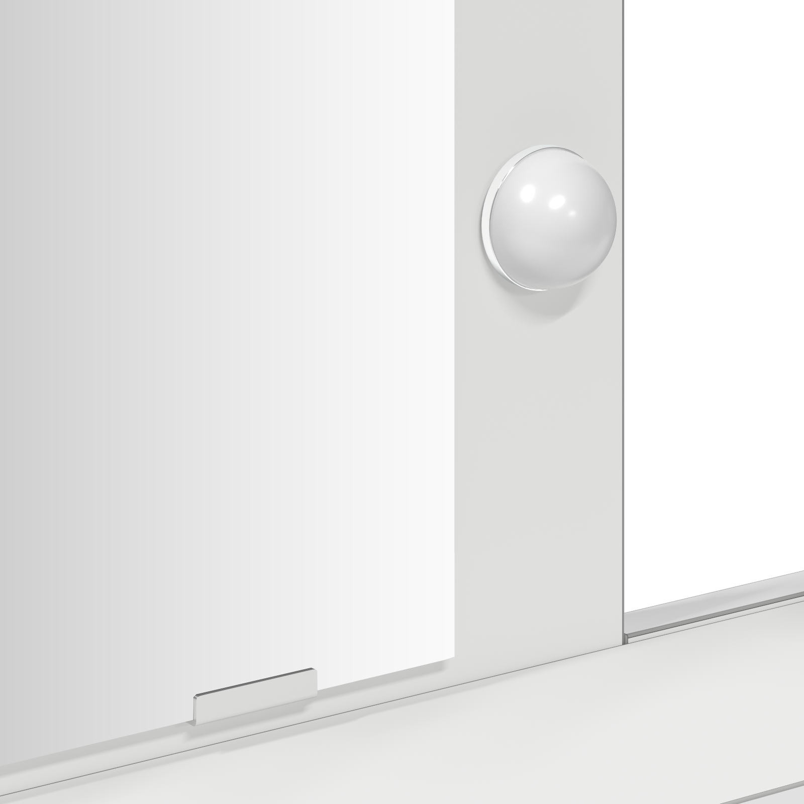 Dressing Table with LED Lights - White, 79x41x140 cm - Image 9