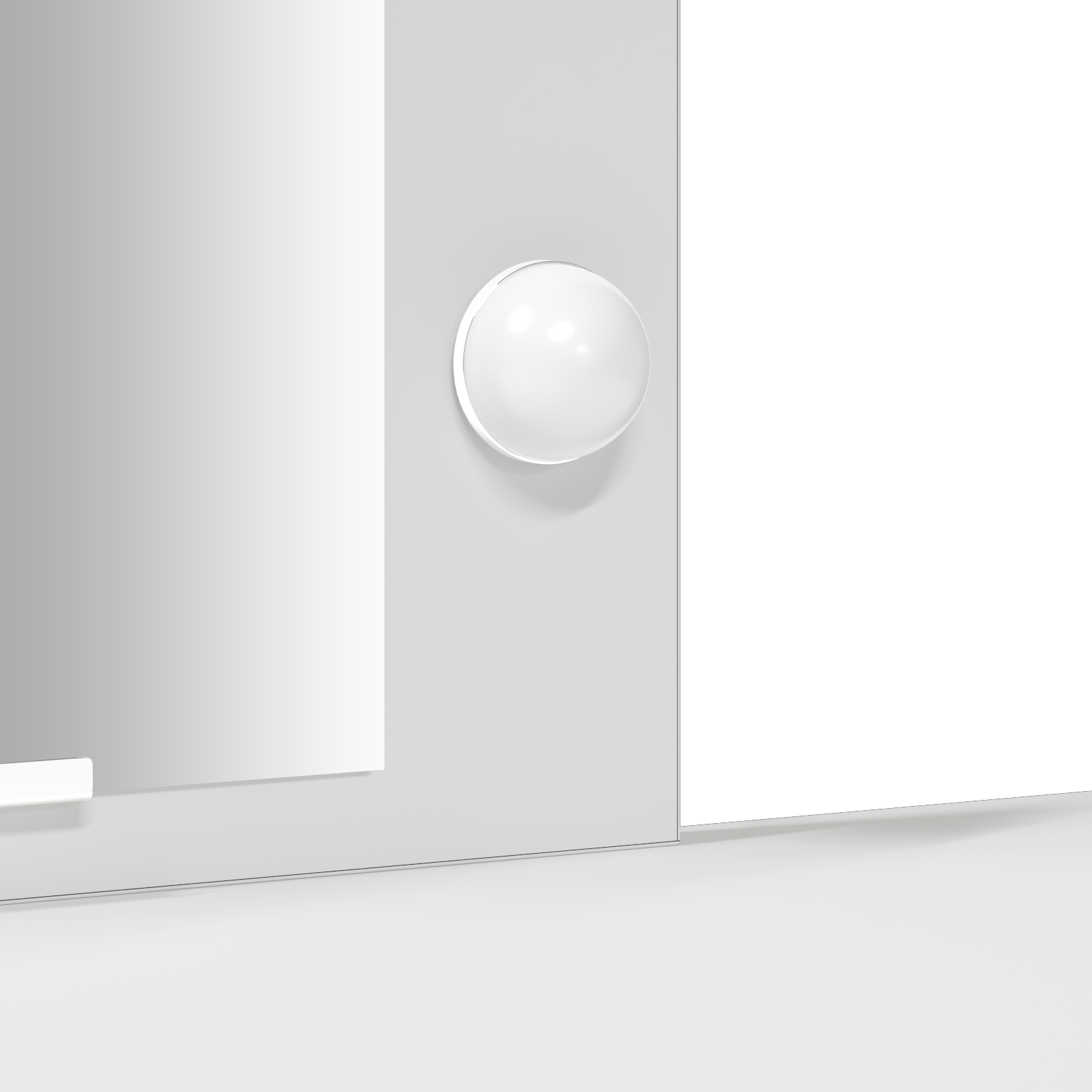 Dressing Table with LED Lights White 102x33x135 cm - Image 8