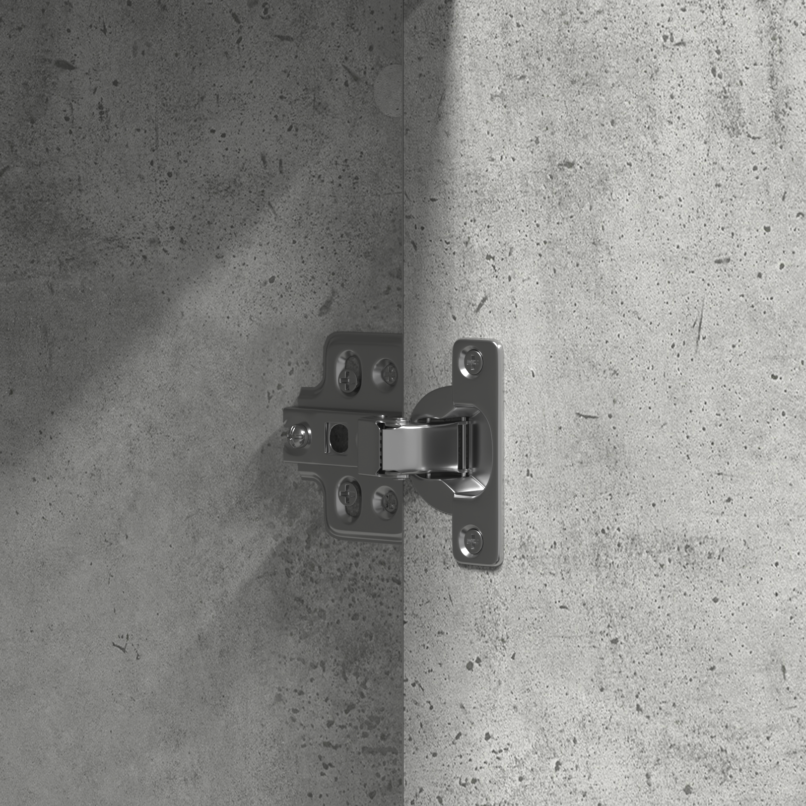 Dressing Table with LED Lights Concrete Grey 102x33x135 cm - Image 9