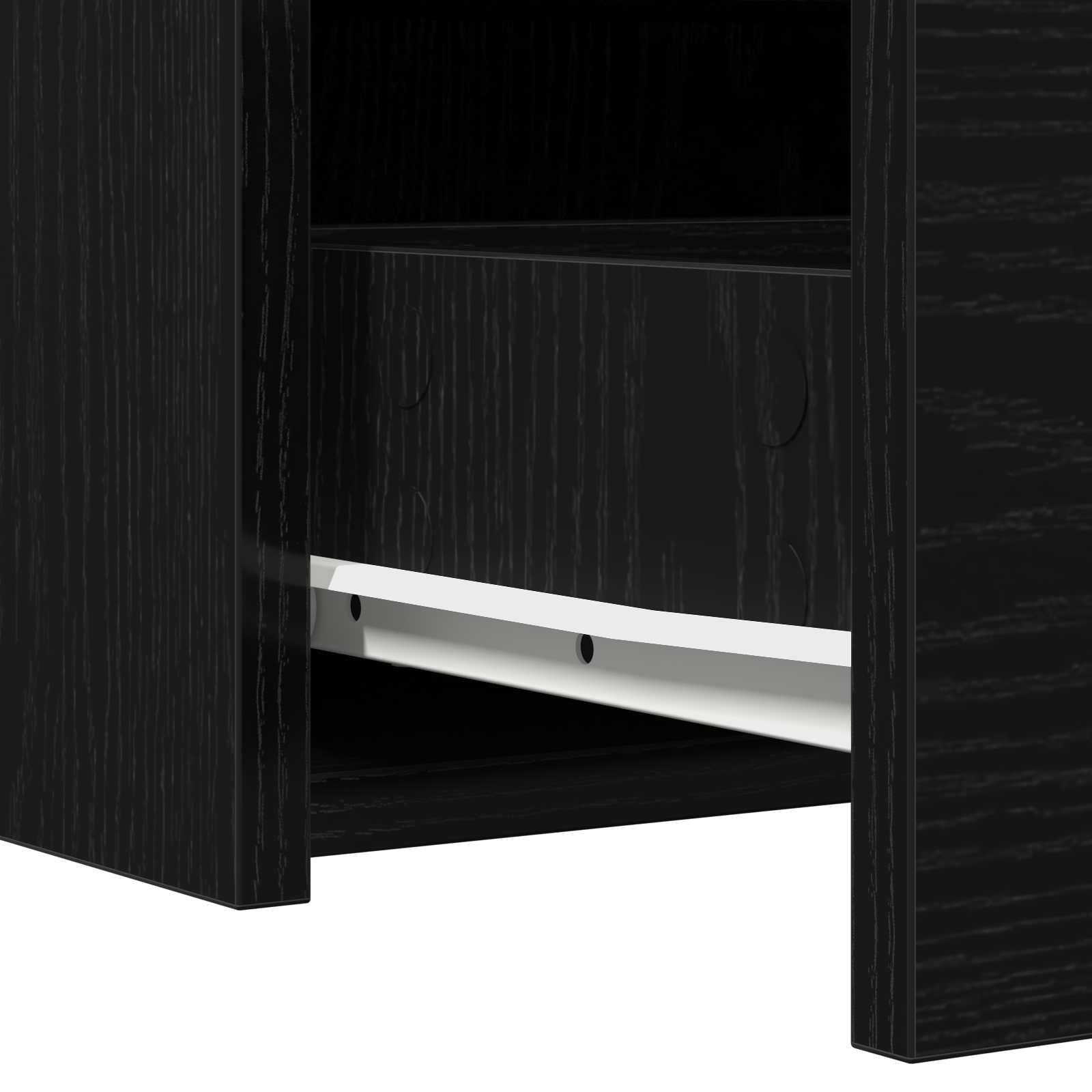 Wall Hanging Dressing Table Black Oak 60x40x70 cm - Image 11