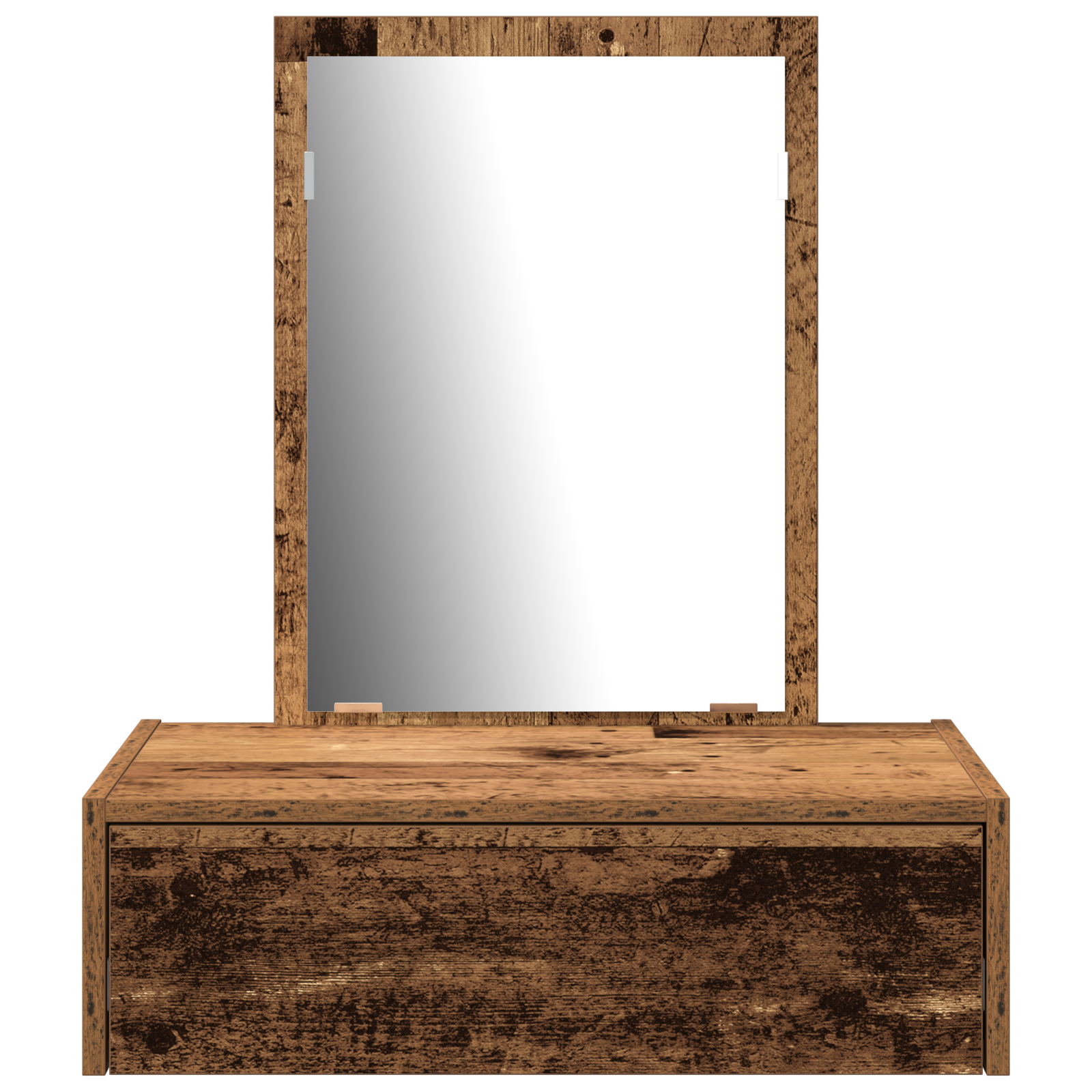 Wall Hanging Dressing Table Old Wood 60x40x70 cm - Image 6