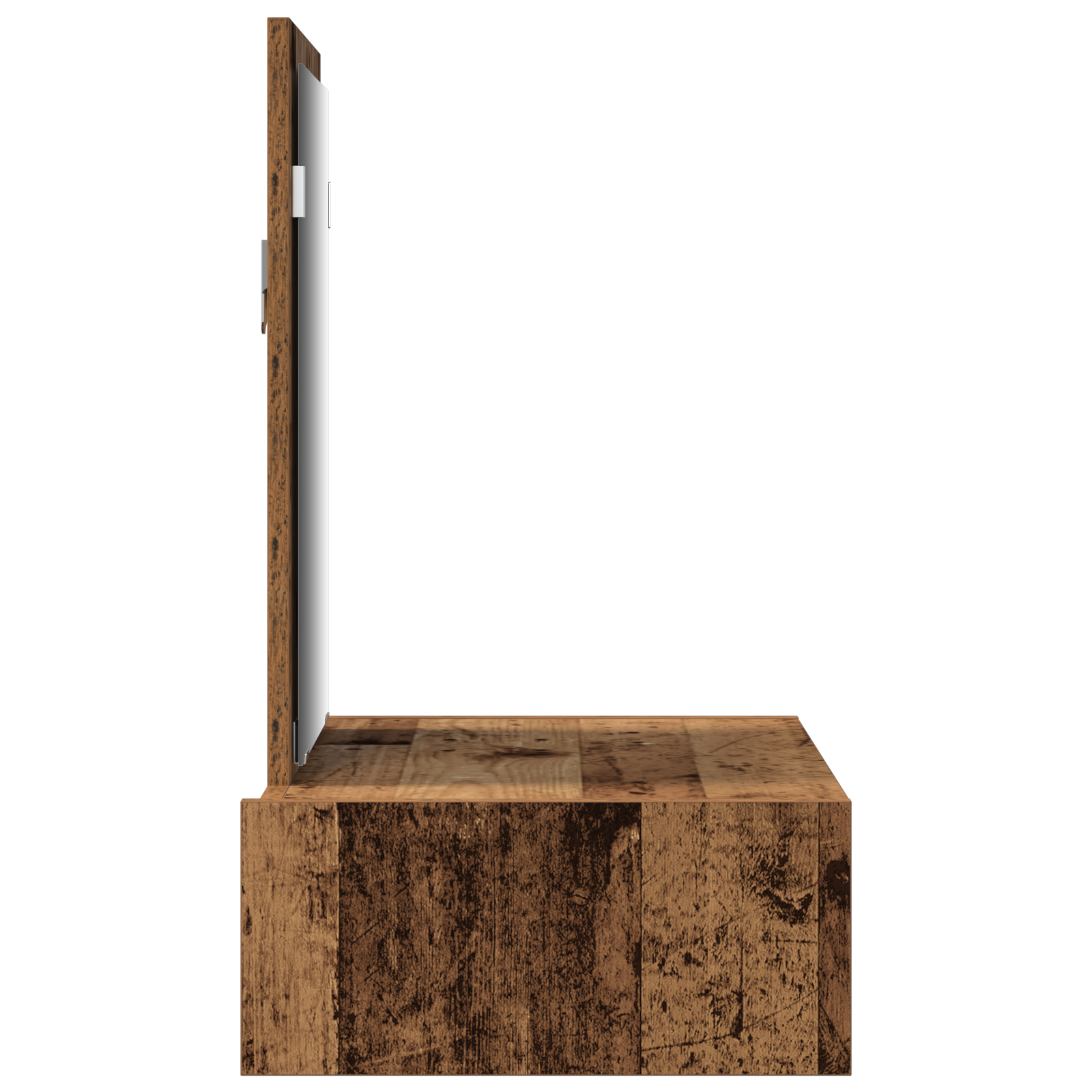 Wall Hanging Dressing Table Old Wood 60x40x70 cm - Image 7