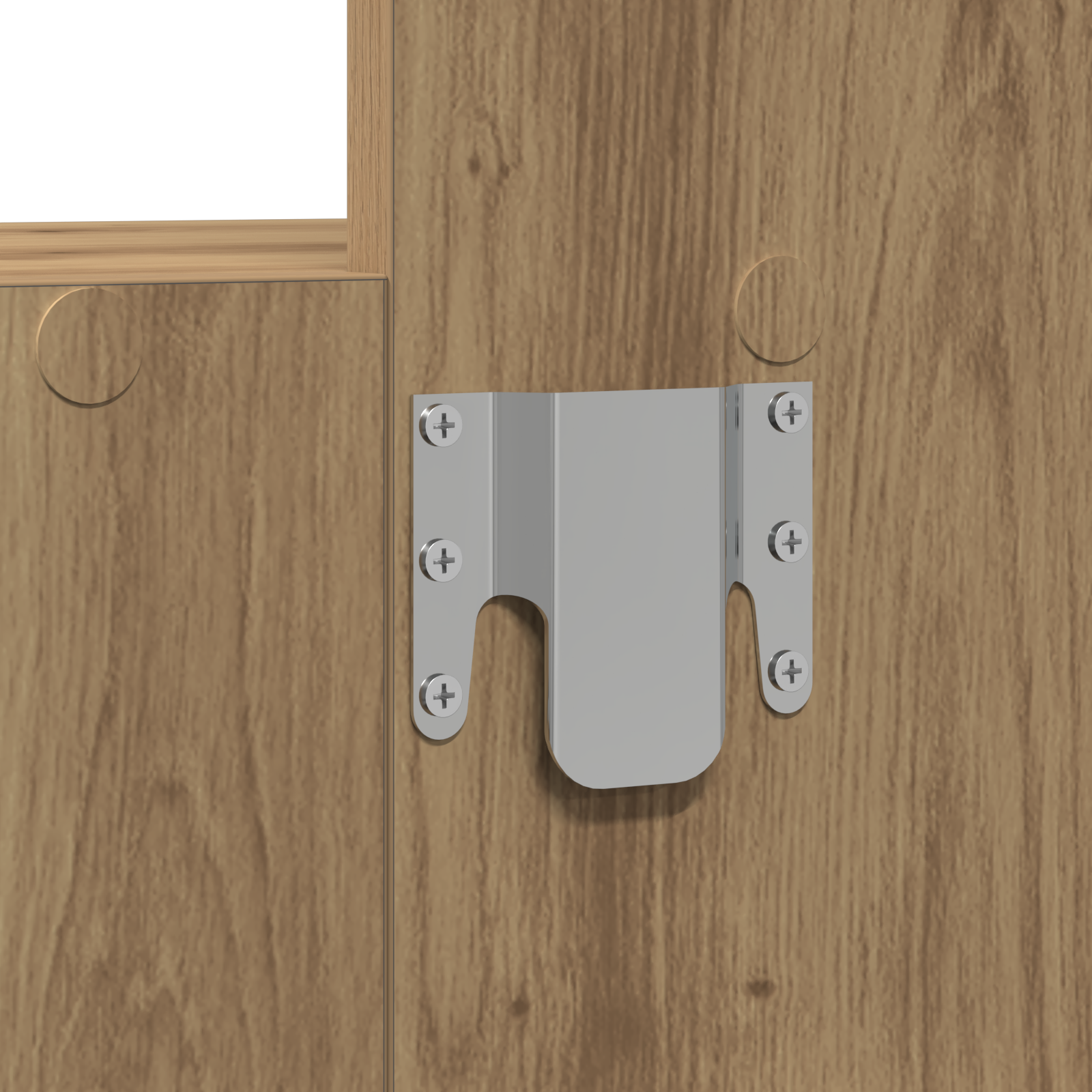 Wall Hanging Dressing Table Artisan Oak 60x40x70 cm - Image 10