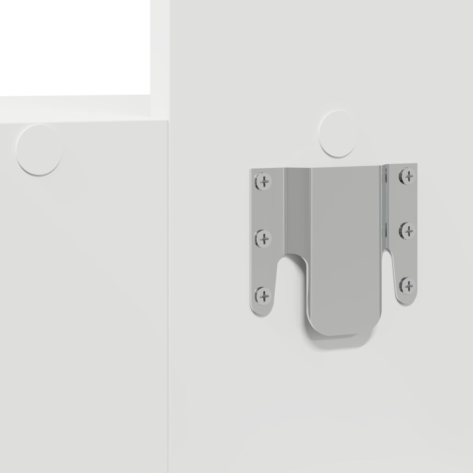 Wall Hanging Dressing Table White 83x40x70 cm - Image 10