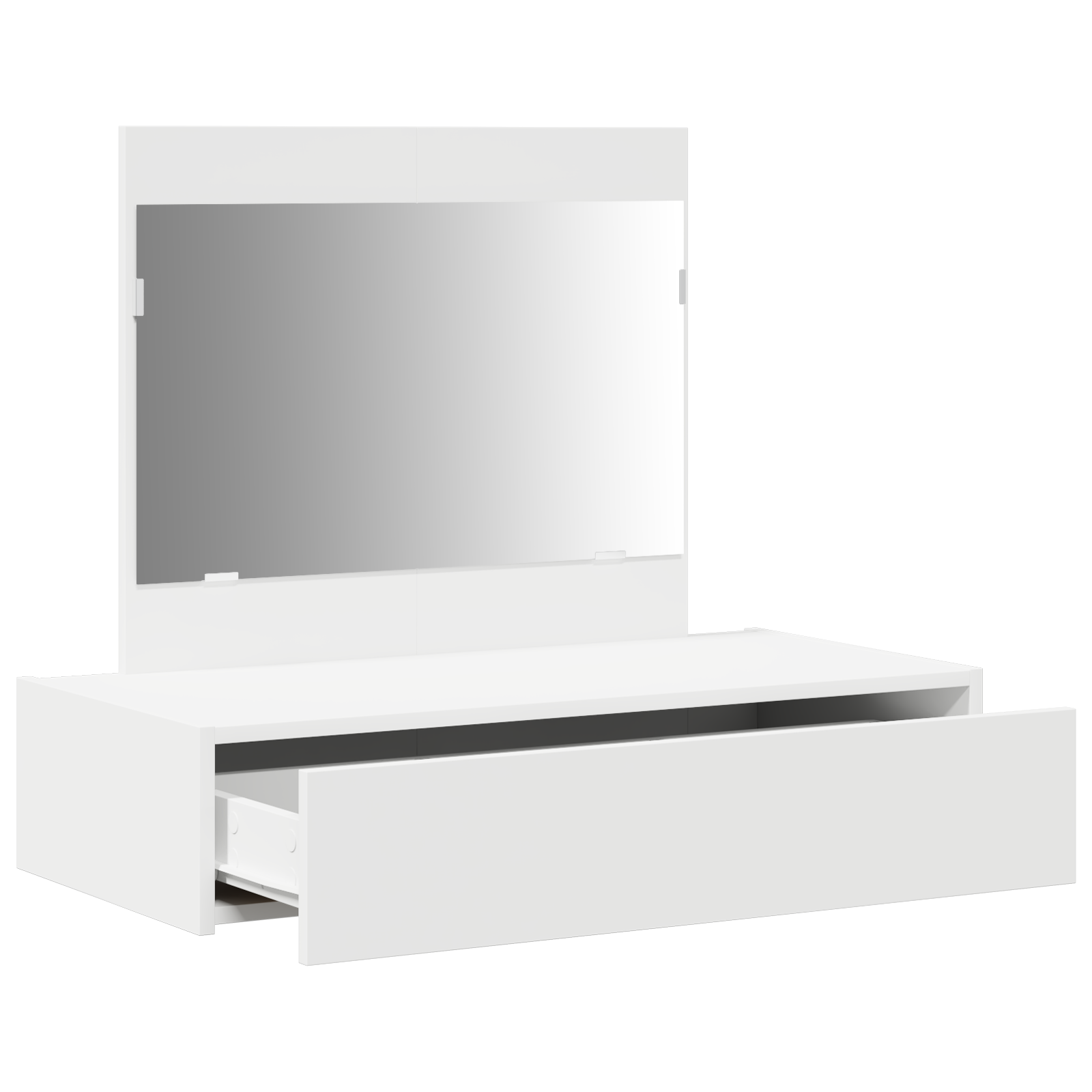 Wall Hanging Dressing Table White 83x40x70 cm - Image 5