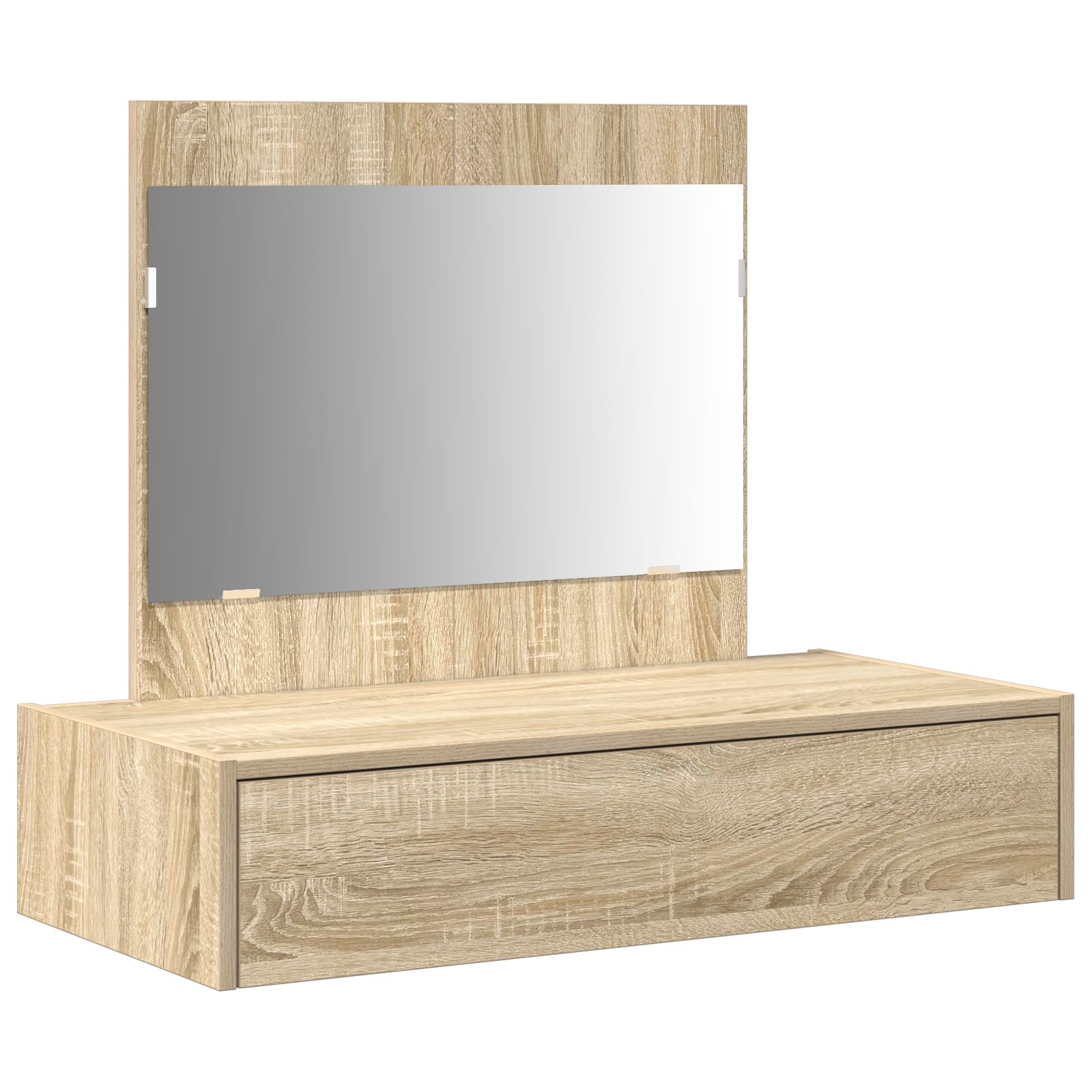 Wall Hanging Dressing Table Sonoma Oak 83x40x70 cm - Image 2
