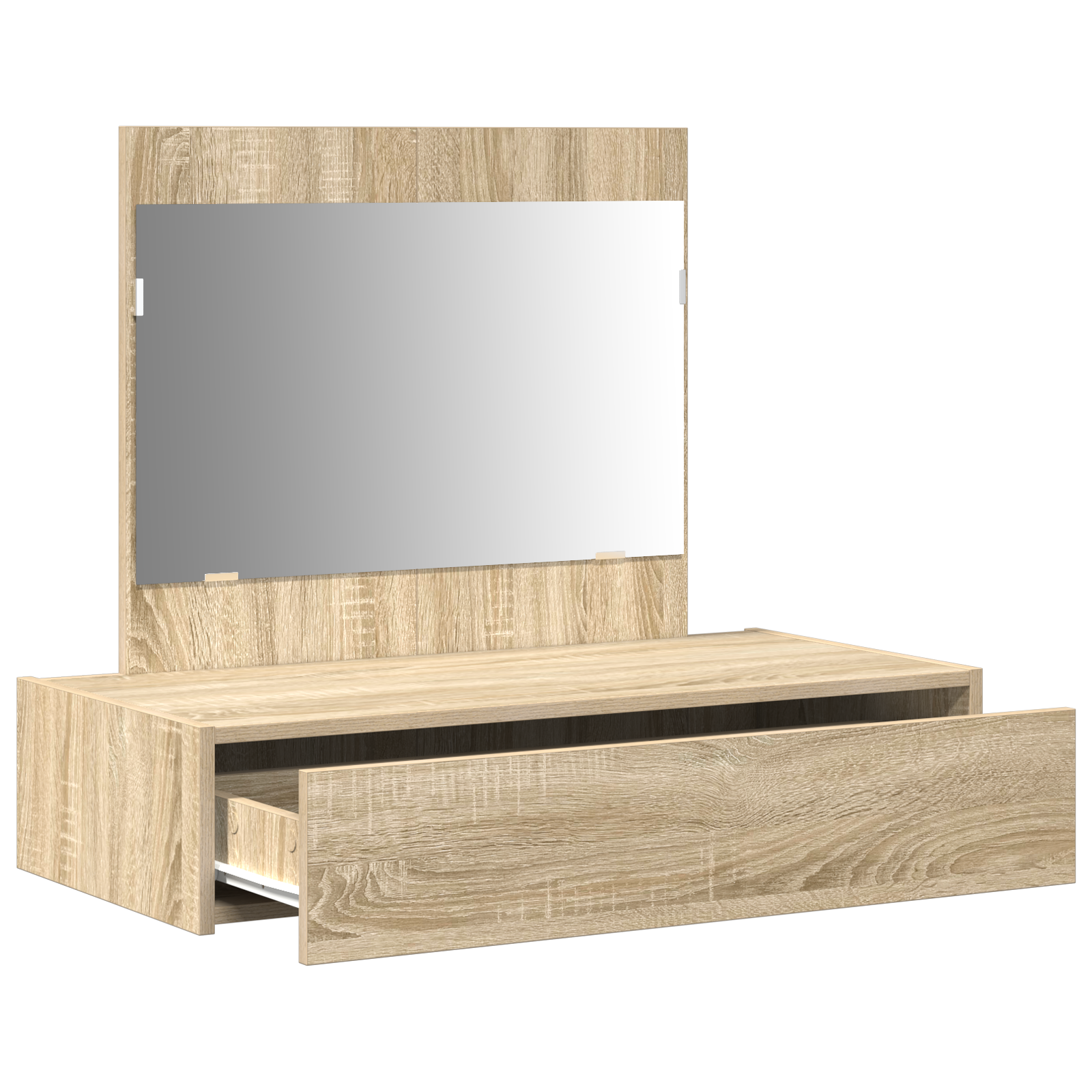 Wall Hanging Dressing Table Sonoma Oak 83x40x70 cm - Image 5