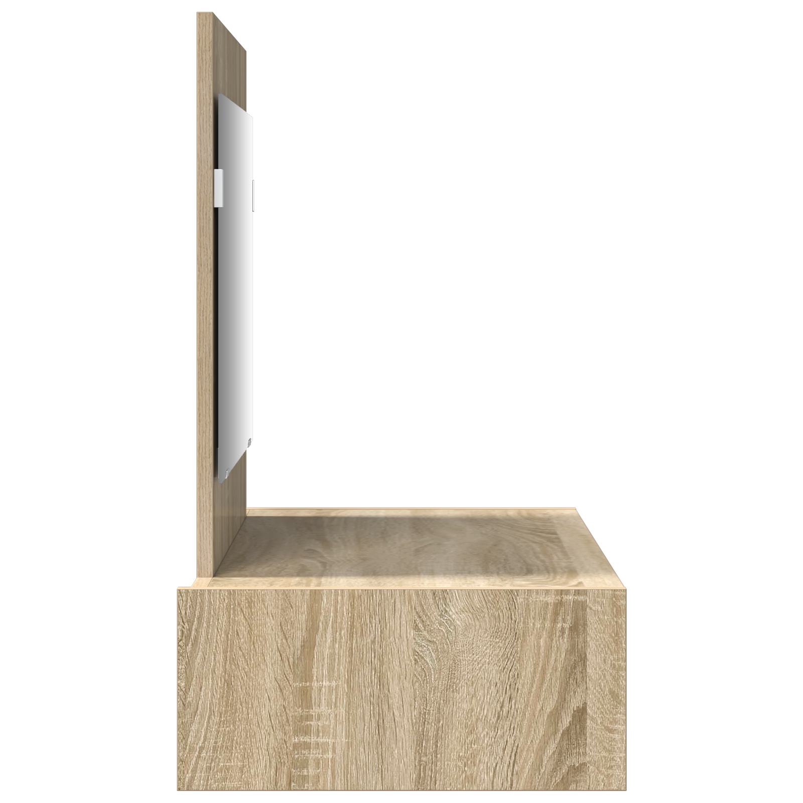 Wall Hanging Dressing Table Sonoma Oak 83x40x70 cm - Image 7