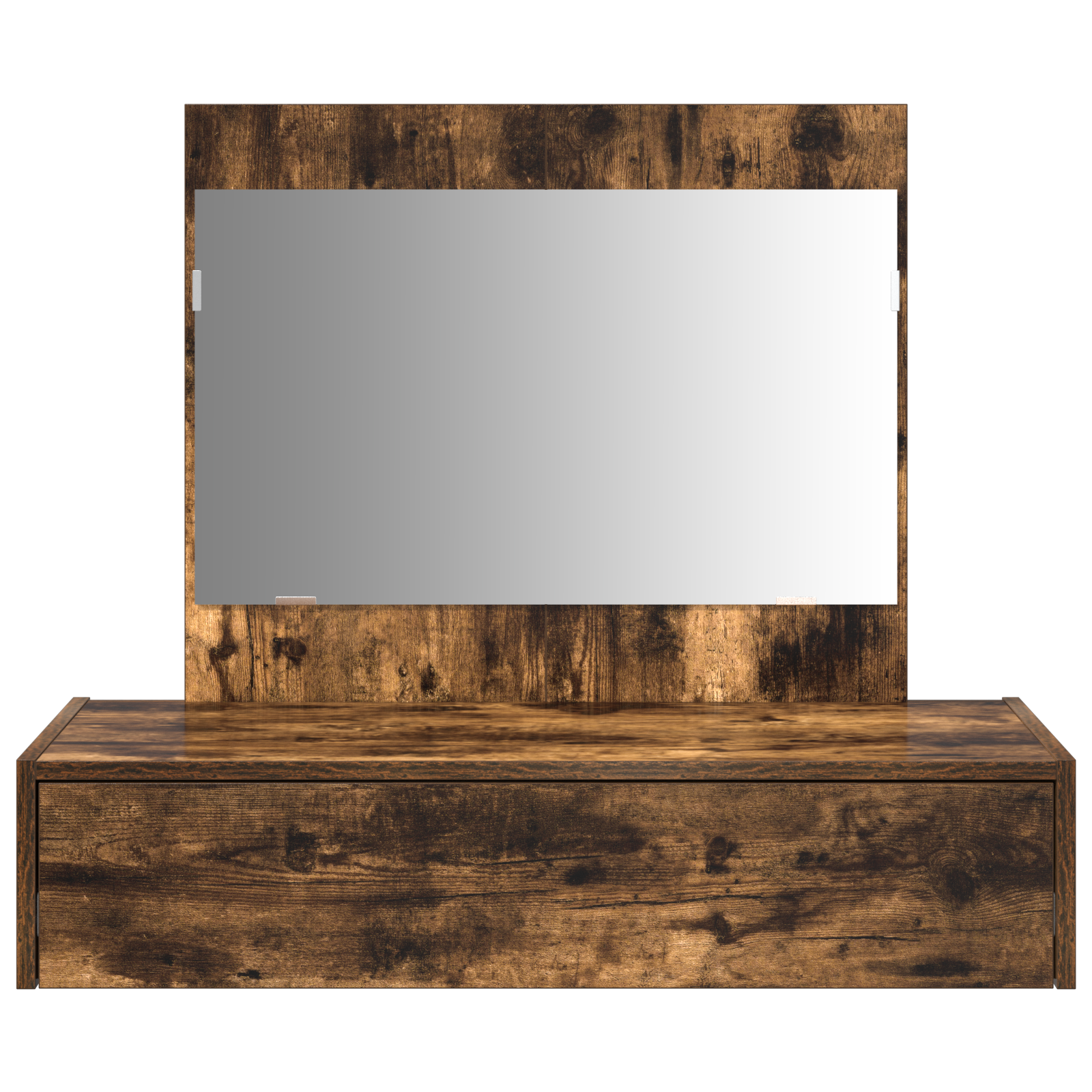 Wall Hanging Dressing Table Smoked Oak 83x40x70 cm - Image 6