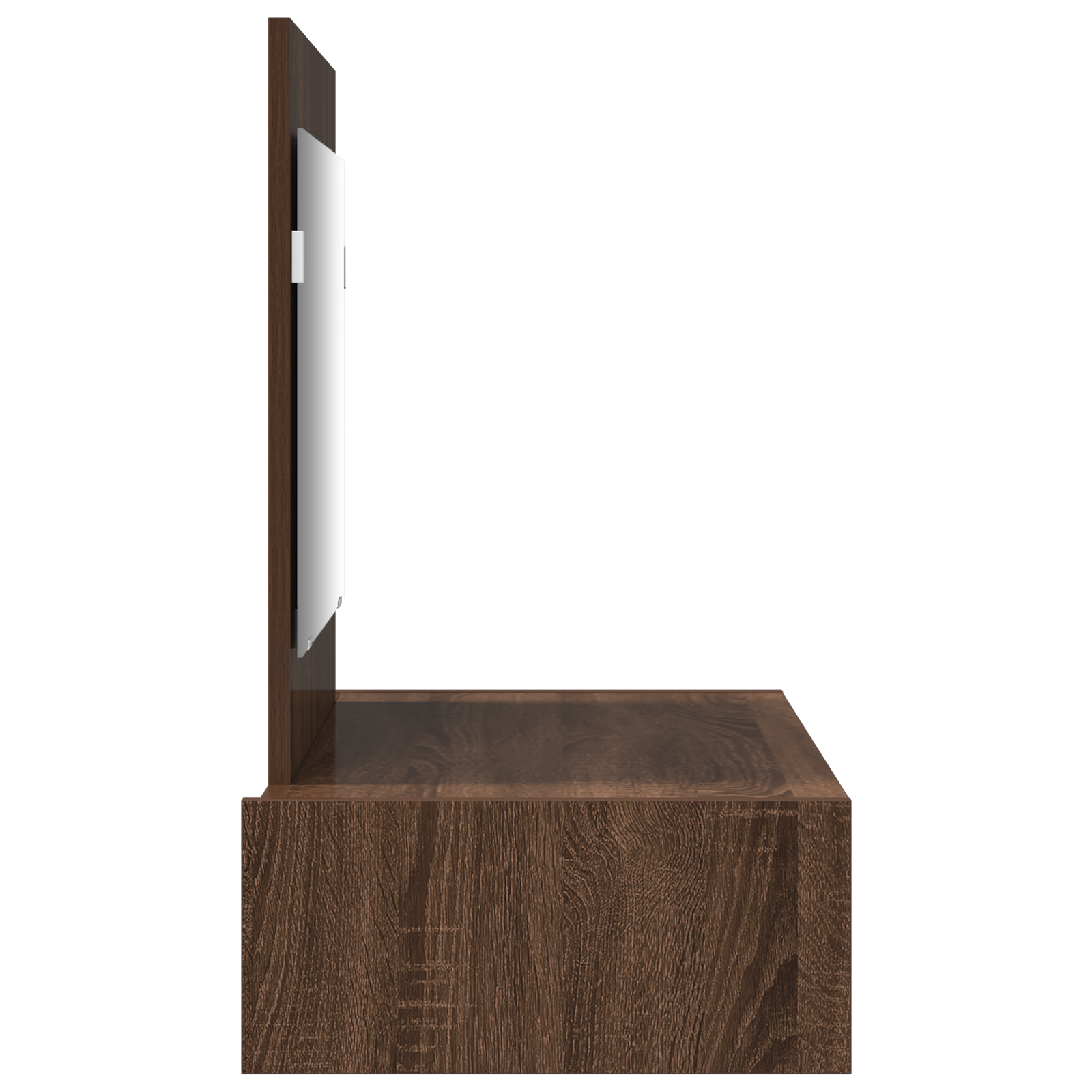 Wall Hanging Dressing Table Brown Oak 83x40x70 cm - Image 7