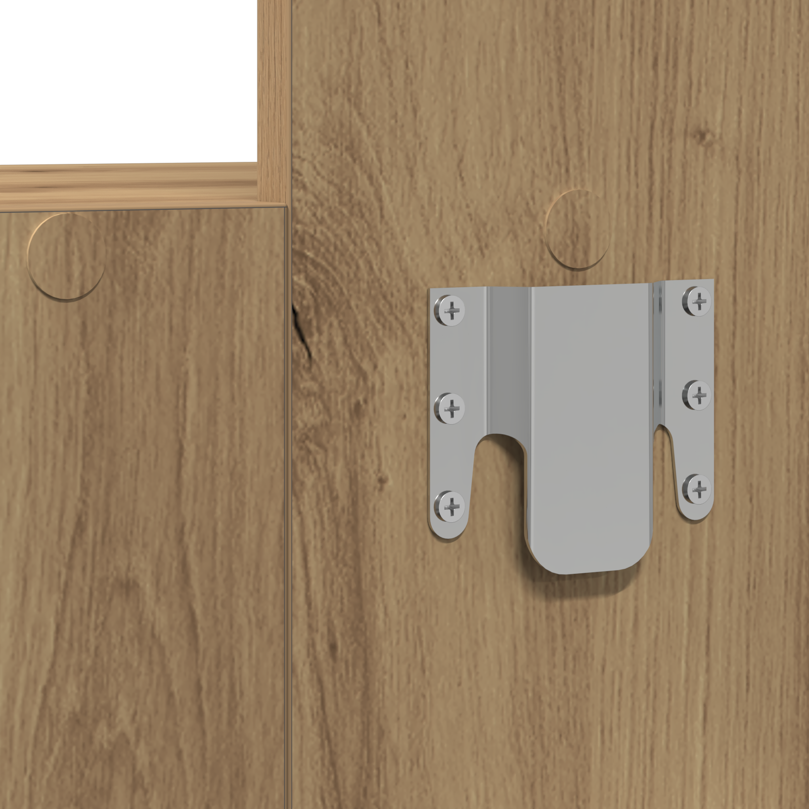 Wall Hanging Dressing Table Artisan Oak 83x40x70 cm - Image 10