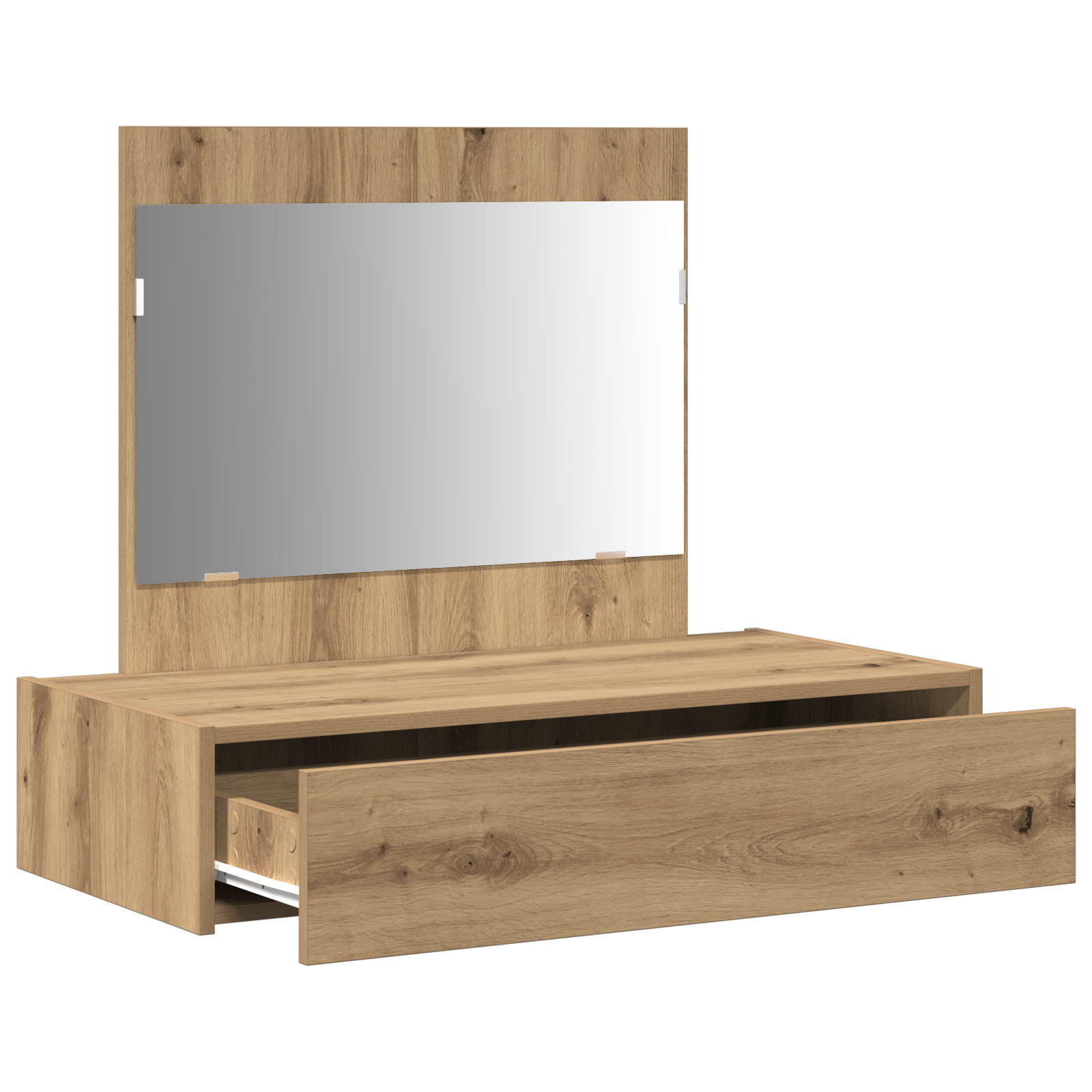 Wall Hanging Dressing Table Artisan Oak 83x40x70 cm - Image 5