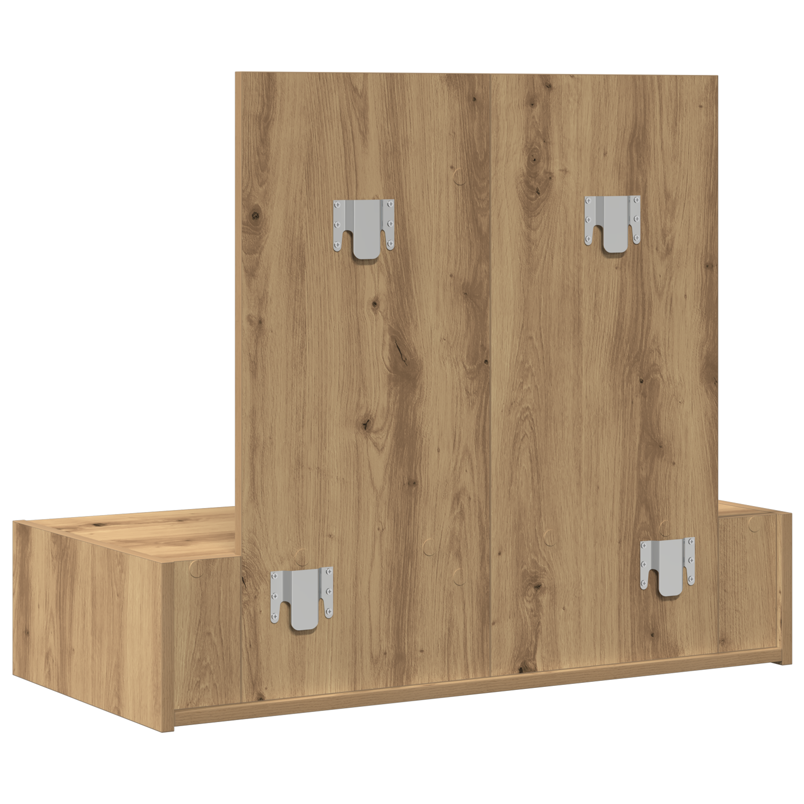 Wall Hanging Dressing Table Artisan Oak 83x40x70 cm - Image 8