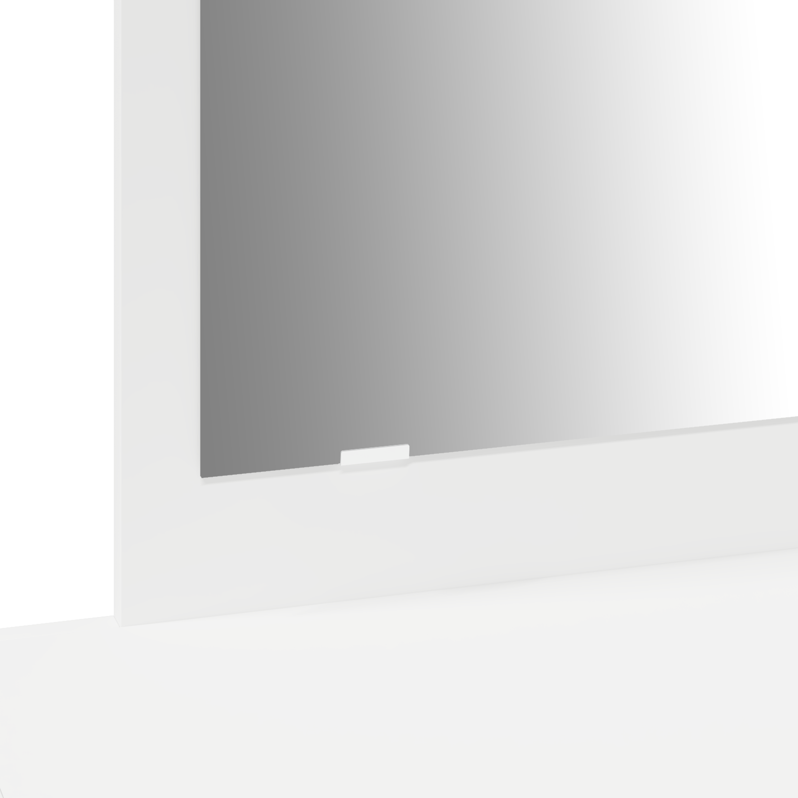 Wall Hanging Dressing Table White 100x40x70 cm - Image 10