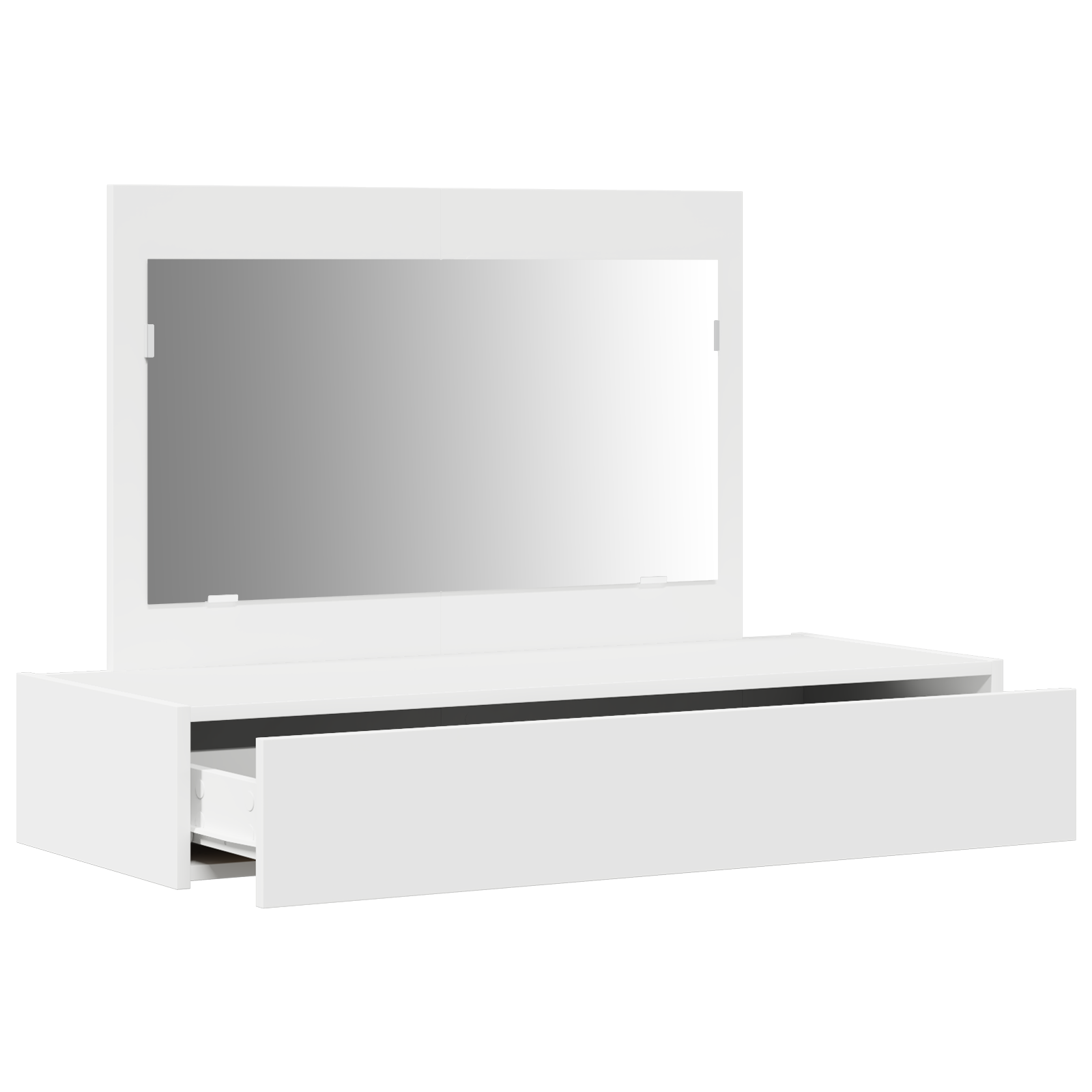 Wall Hanging Dressing Table White 100x40x70 cm - Image 5