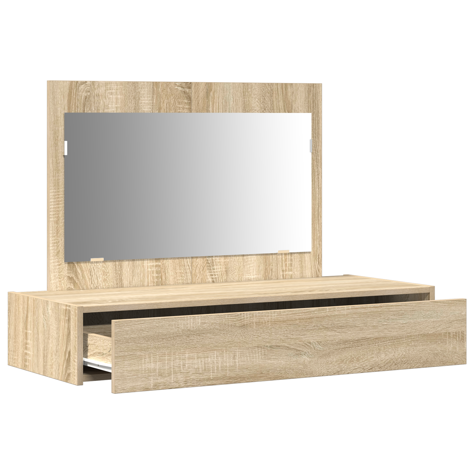Wall Hanging Dressing Table Sonoma Oak 100x40x70 cm - Image 5