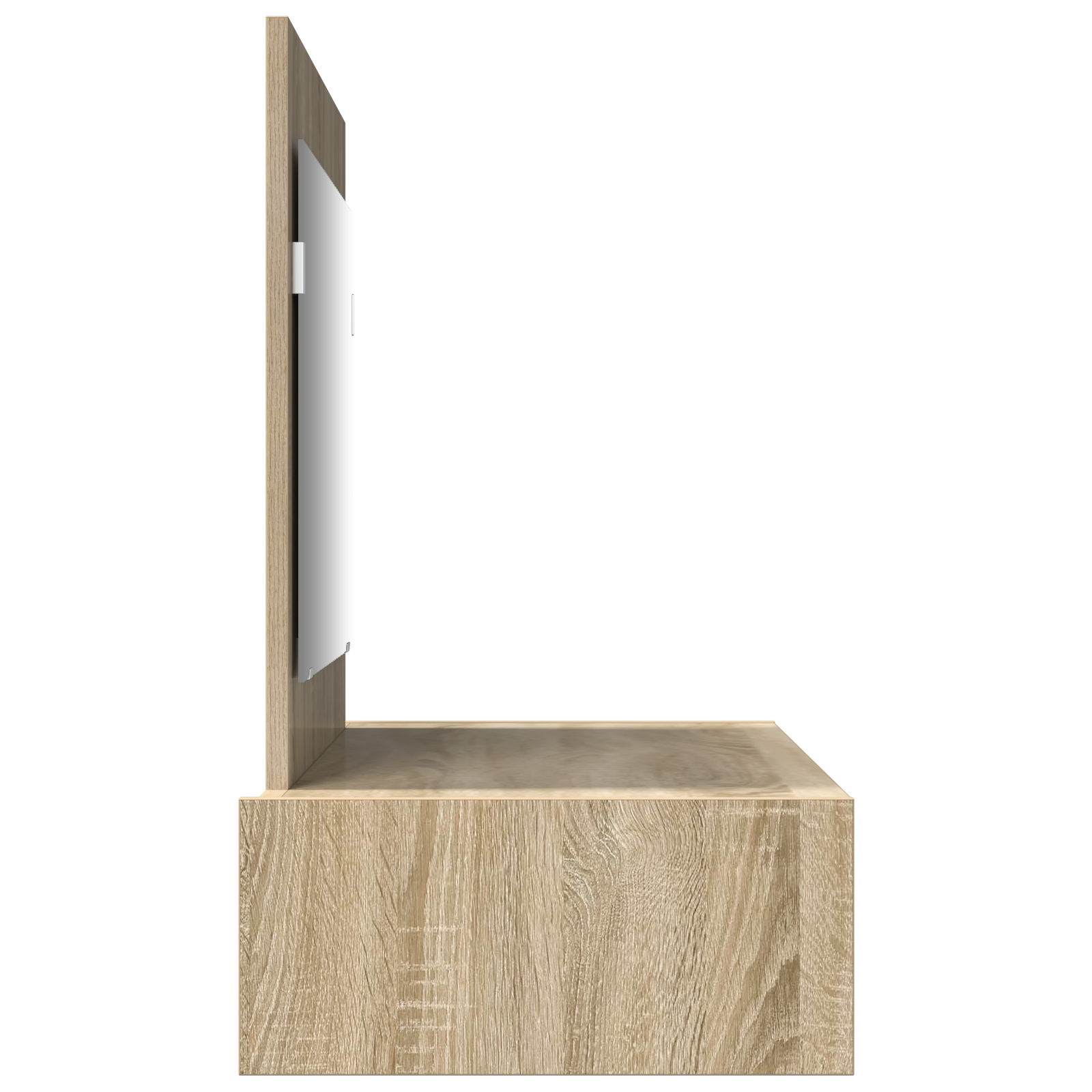 Wall Hanging Dressing Table Sonoma Oak 100x40x70 cm - Image 7