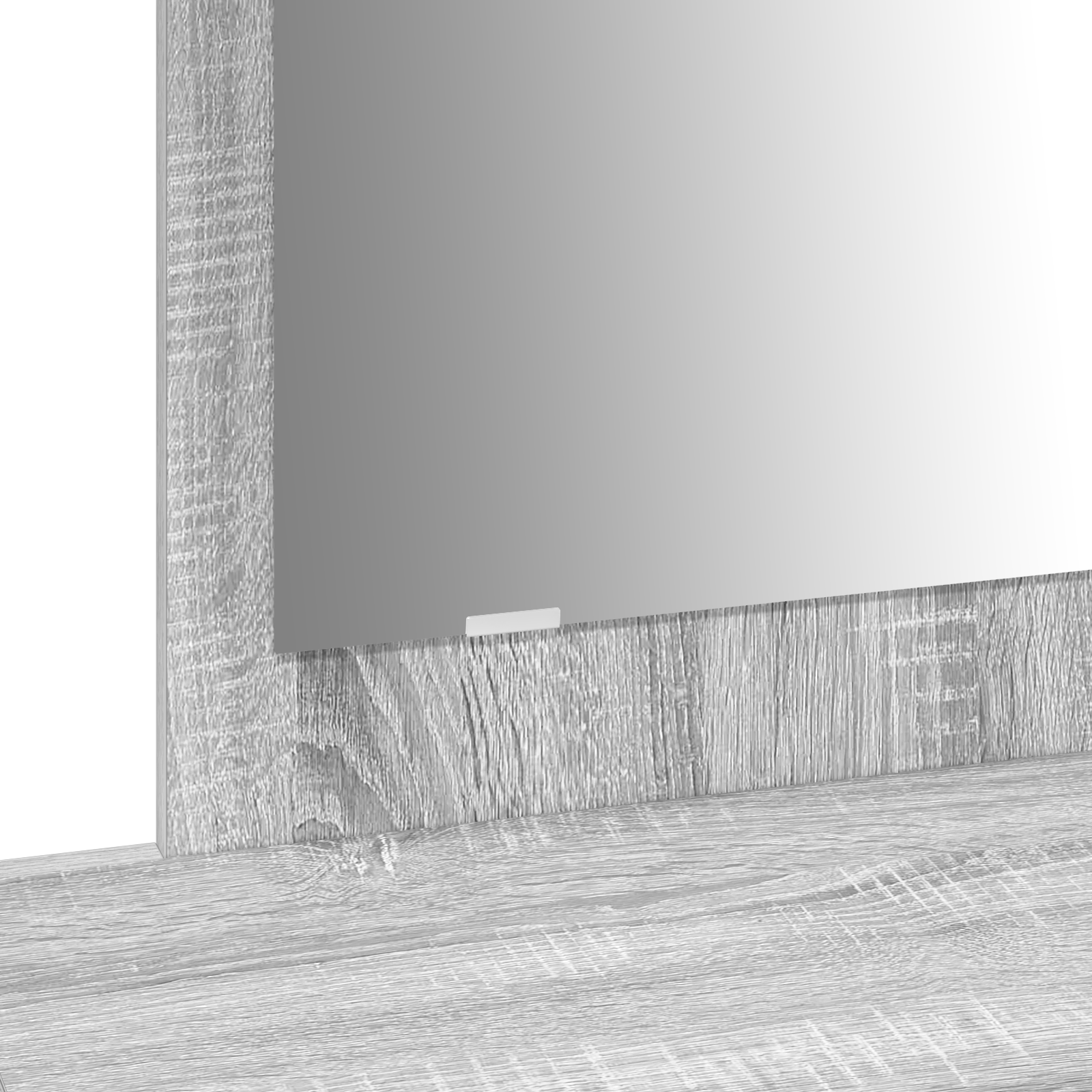 Wall Hanging Dressing Table Grey Sonoma 100x40x70 cm - Image 10
