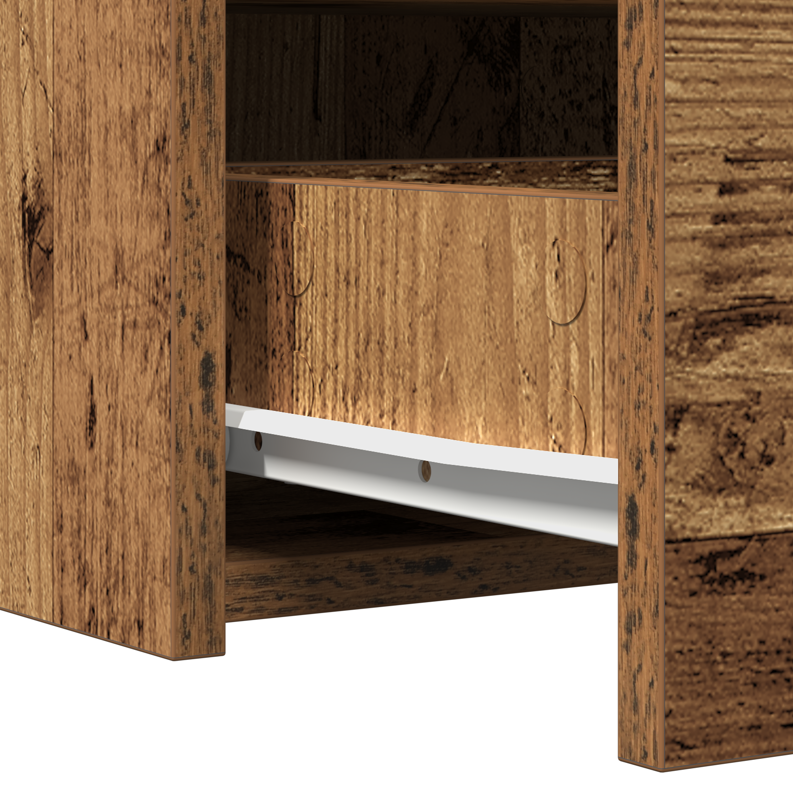 Wall Hanging Dressing Table - Vintage Wood - 100x40x70 cm - Image 11