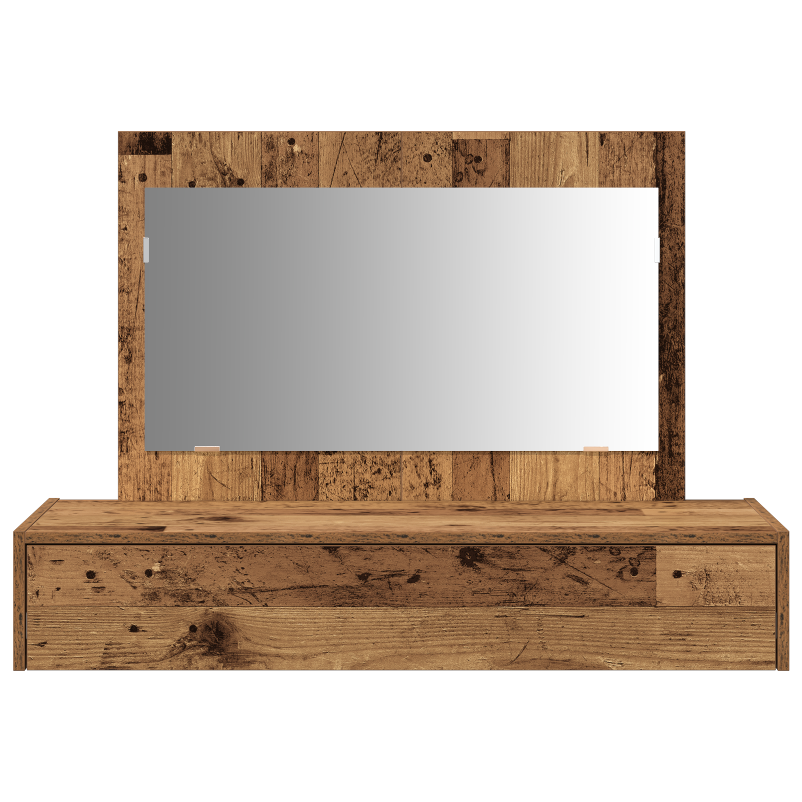 Wall Hanging Dressing Table - Vintage Wood - 100x40x70 cm - Image 6