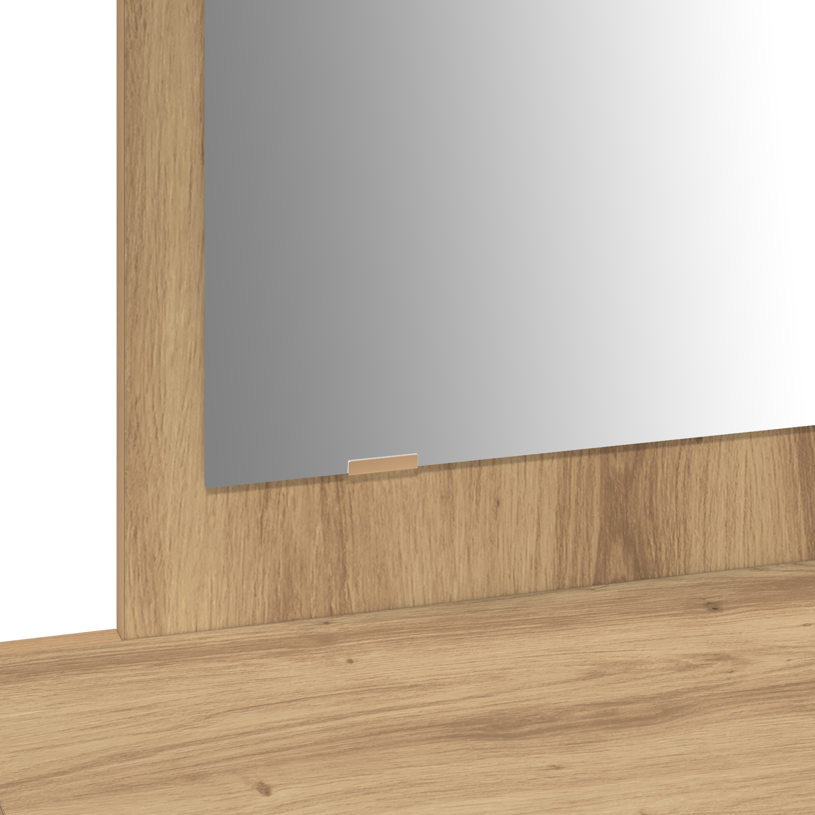 Wall Hanging Dressing Table Artisan Oak 100x40x70 cm - Image 10