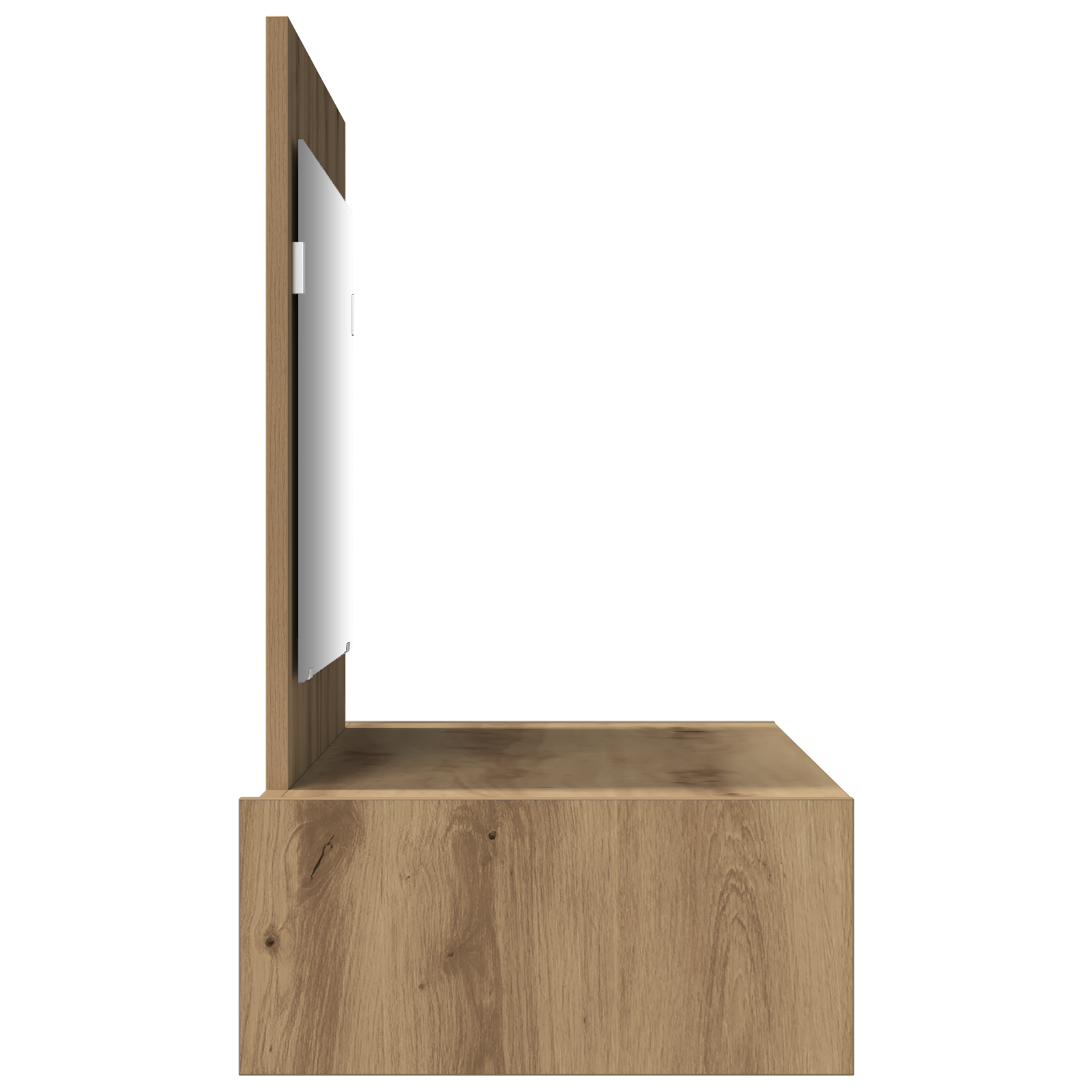 Wall Hanging Dressing Table Artisan Oak 100x40x70 cm - Image 7