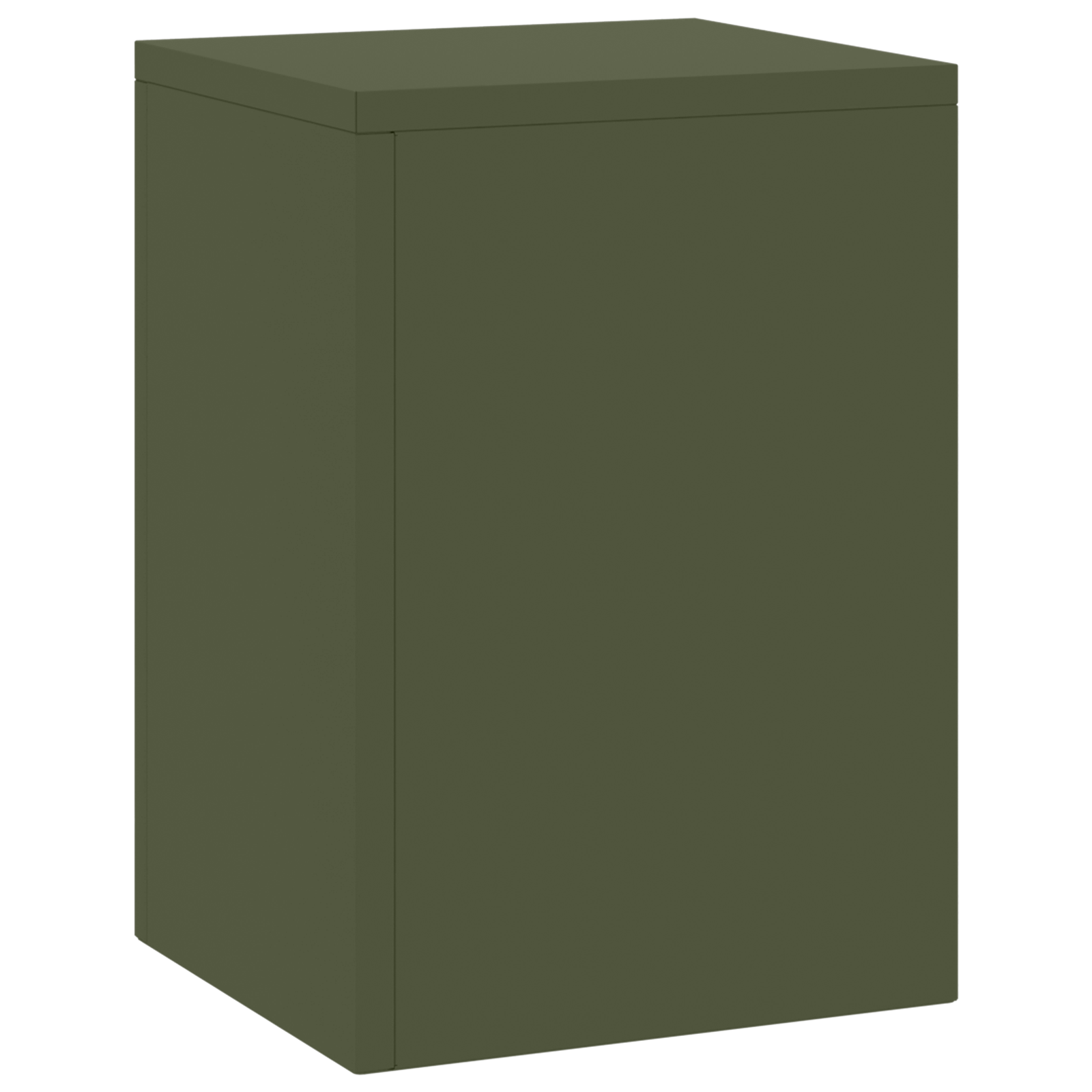 Outdoor Plant Stands Pillar 2 pcs Olive Green 24x24x35 cm Steel - Image 5