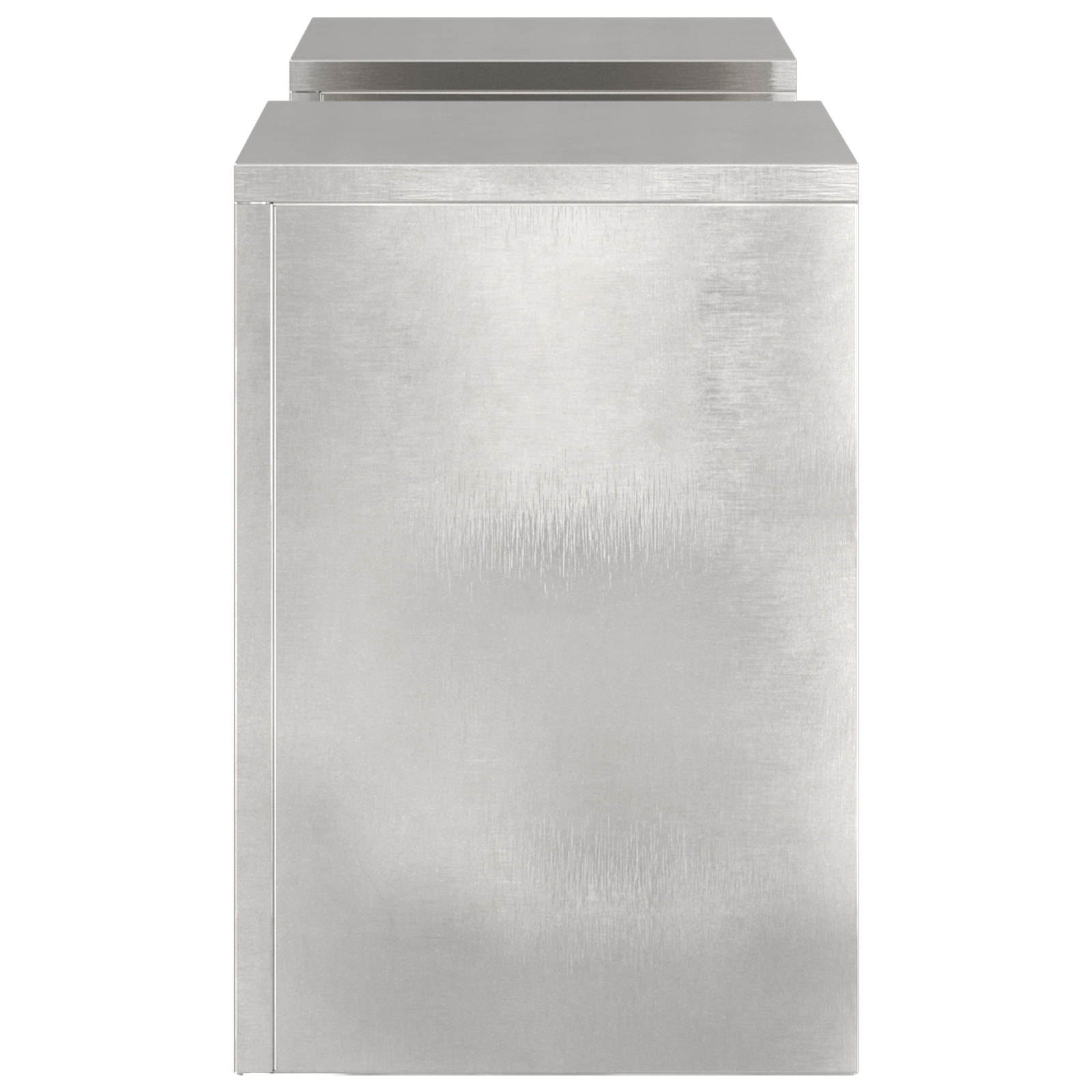 Outdoor Plant Stands Pillar 2 pcs 24x24x35 cm Stainless Steel - Image 7