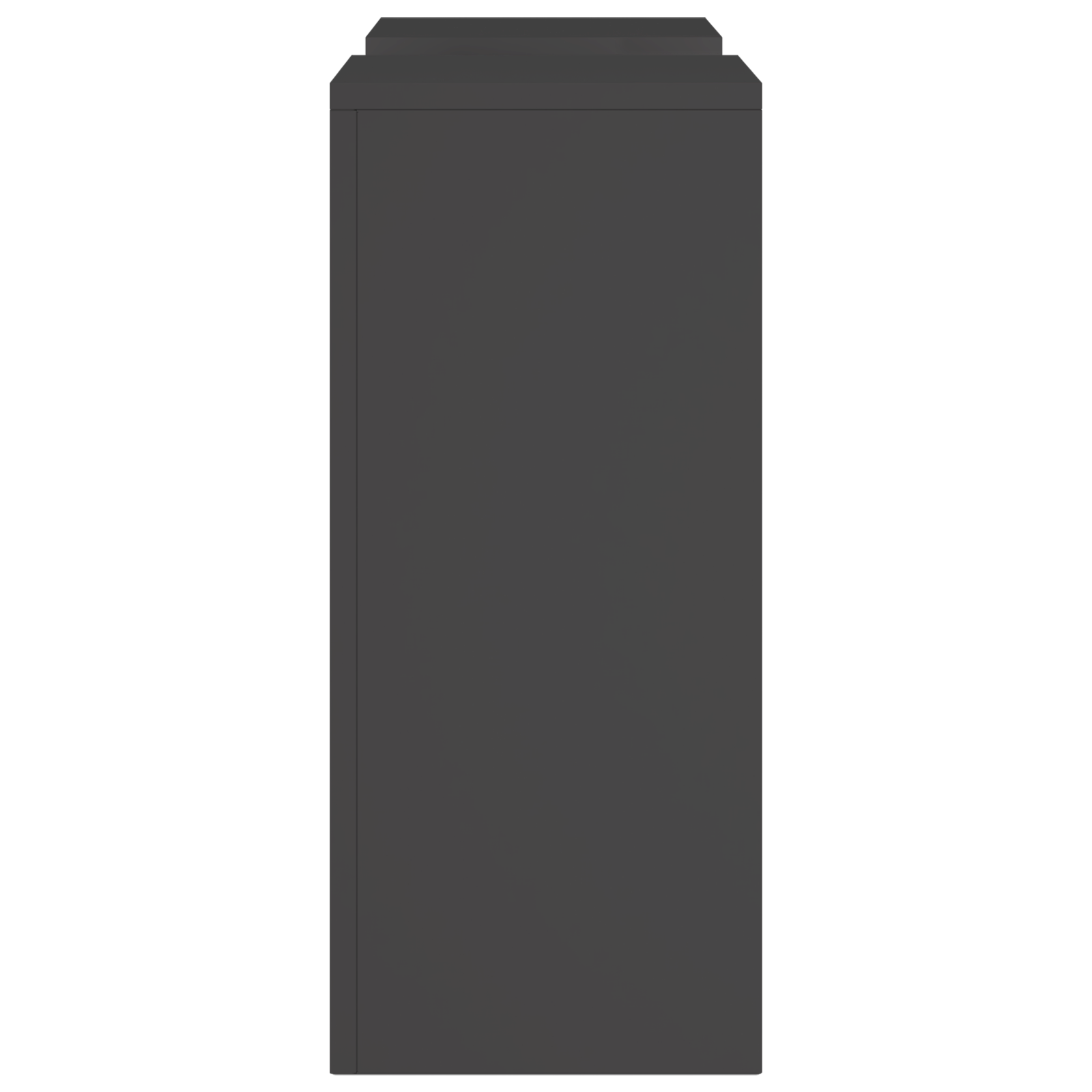 Outdoor Plant Stands Pillar 2 pcs Black 24x24x55 cm Steel - Image 7