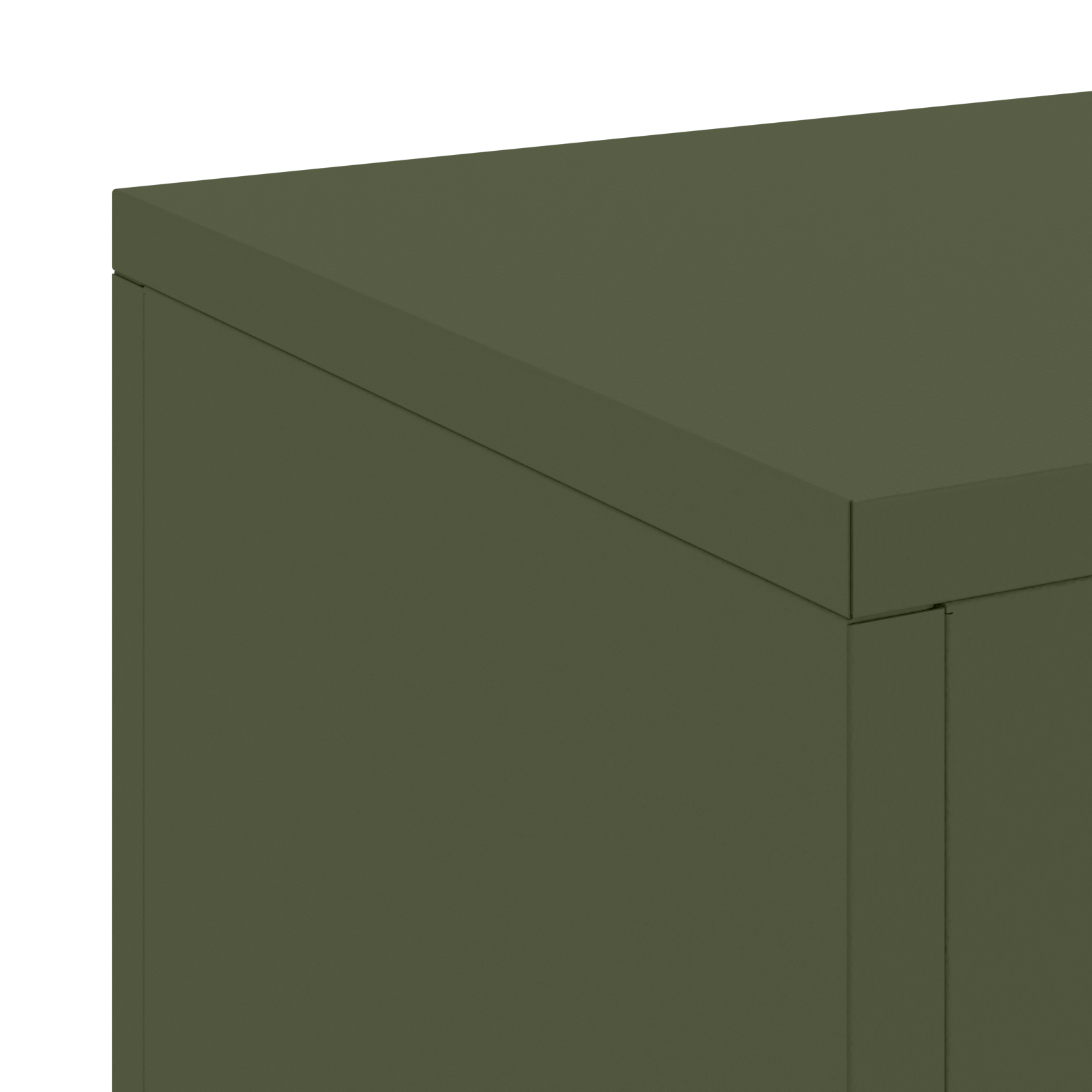 Lauko augalų stovai stulpas 2 vnt. Alyvuogių spalva 24x24x75 cm Plienas - Image 8