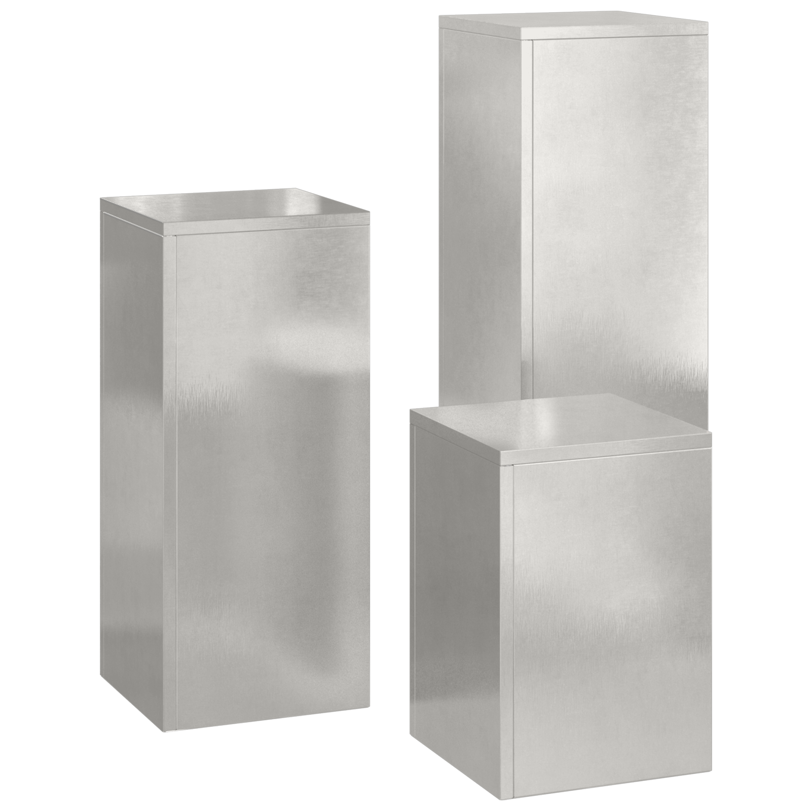 lauko augalų stovai 3 vnt. nerūdijantis plienas - Image 7