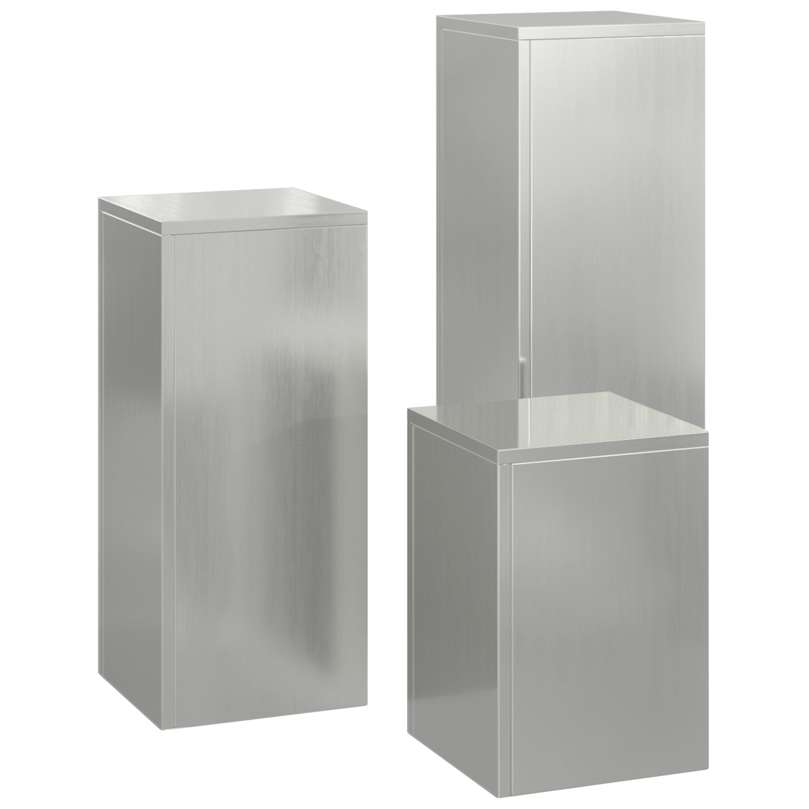 Lauko Augalų Stoveliai 3 vnt. rinkinys Cinkuotas plienas - Image 7