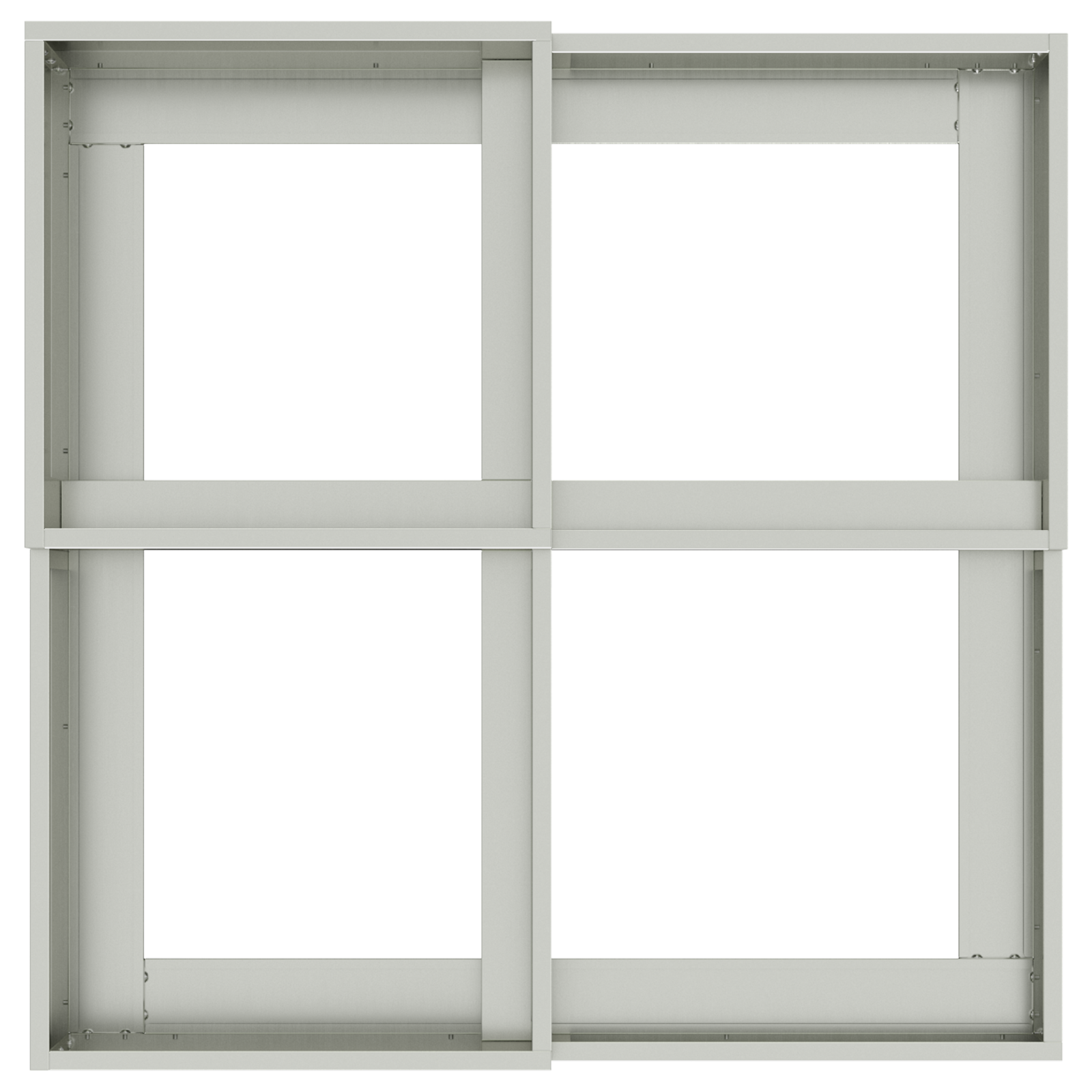 Garden Planter 100x100x60 cm Galvanised Steel - Image 8