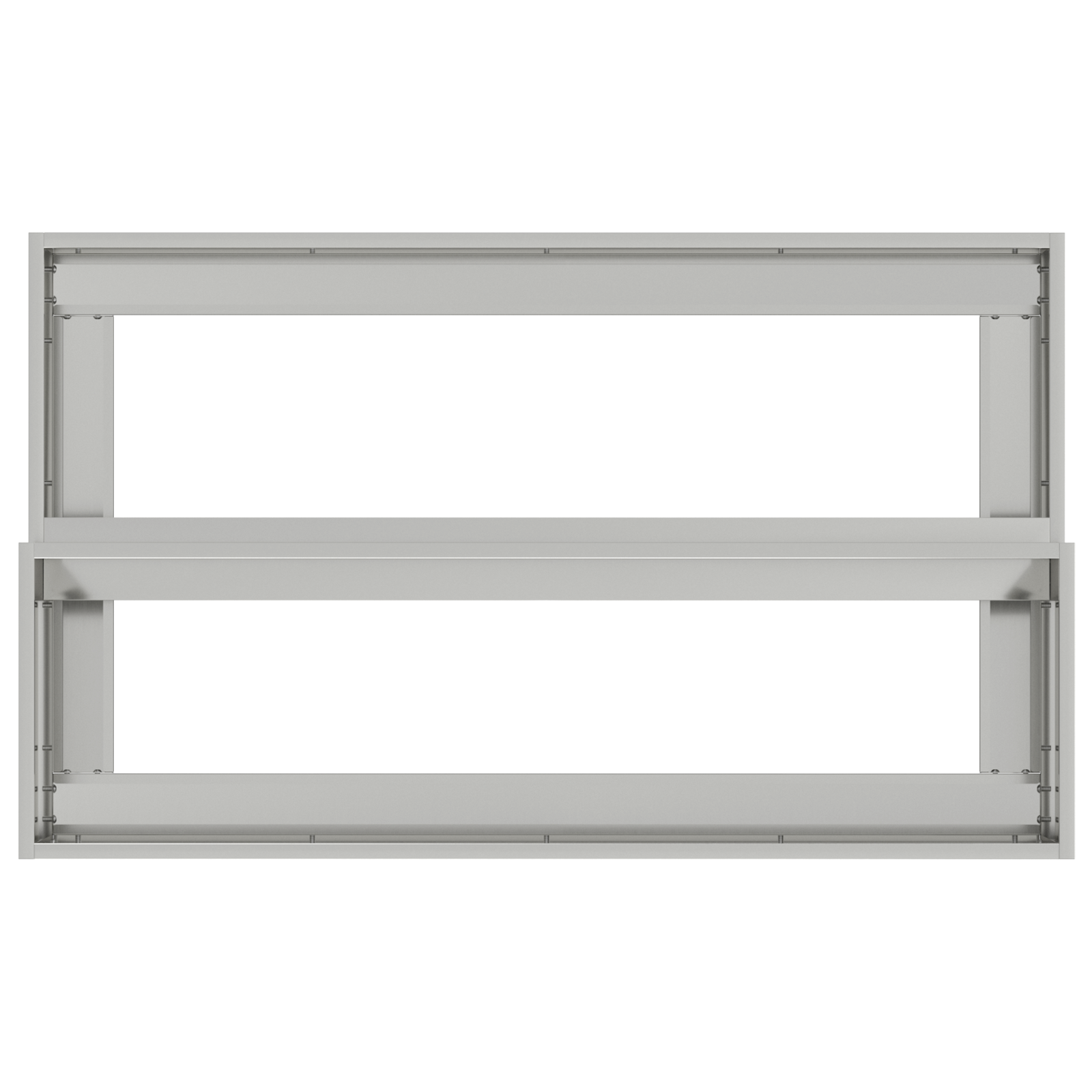 2-Tier Garden Planter, 100x60x45 cm, Made of Galvanised Steel - Image 8