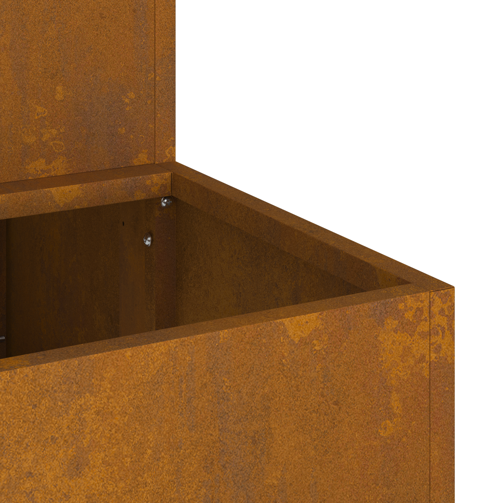Garden Planter 2-Tier 100x60x45 cm Weathering Steel - Image 10