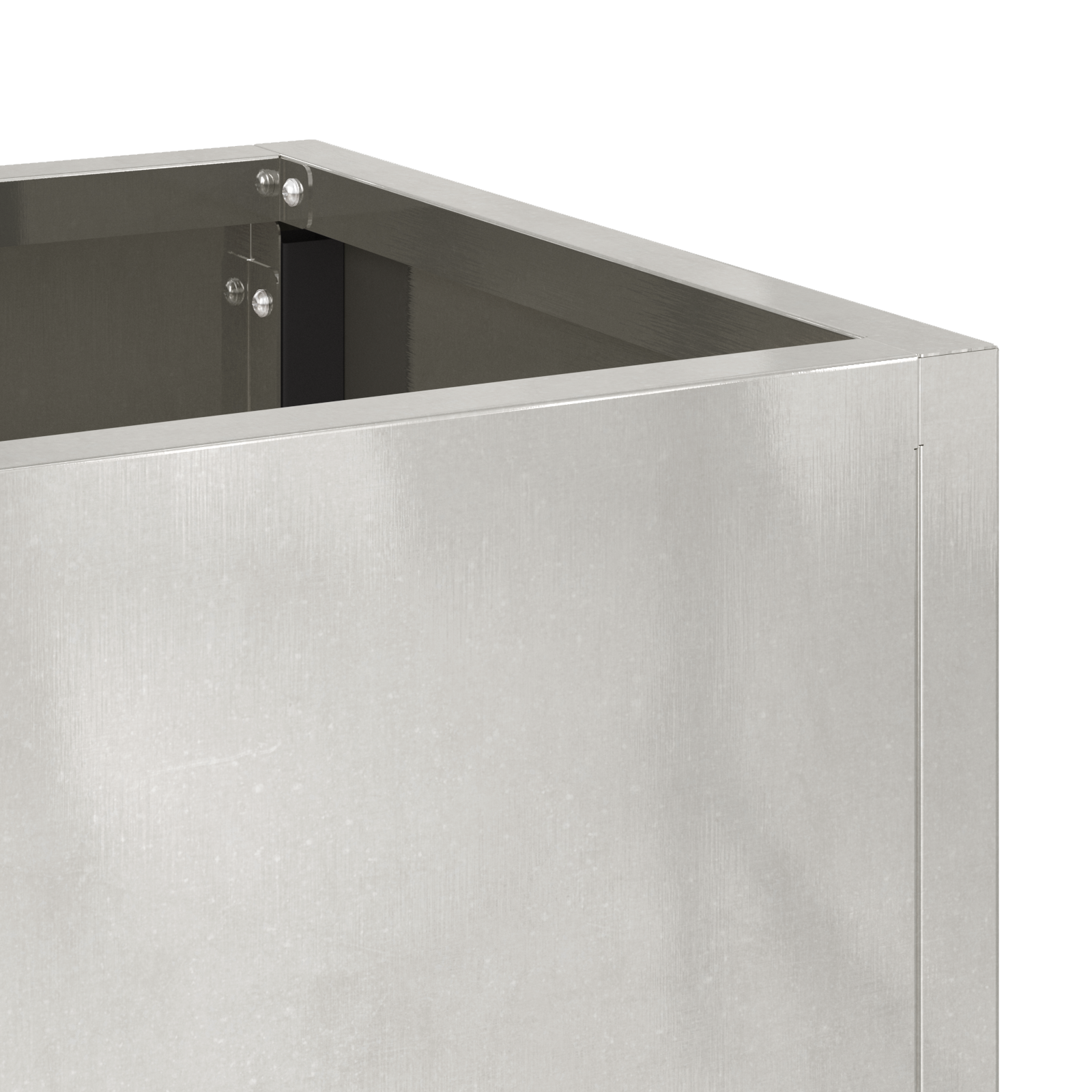 Raised Garden Planter 100x26x82 cm Stainless Steel - Image 8