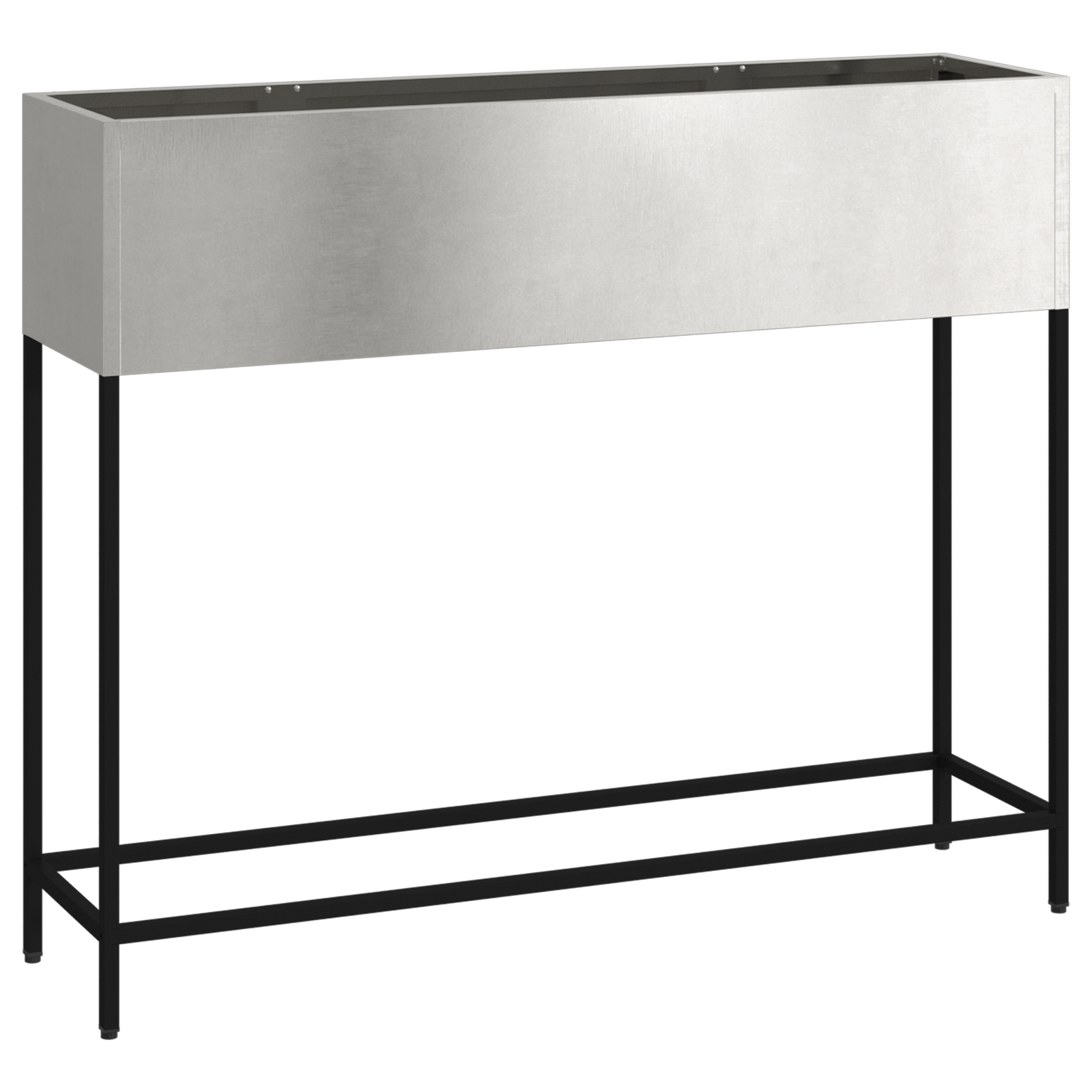 Raised Garden Planter 100x26x82 cm Stainless Steel - Image 2