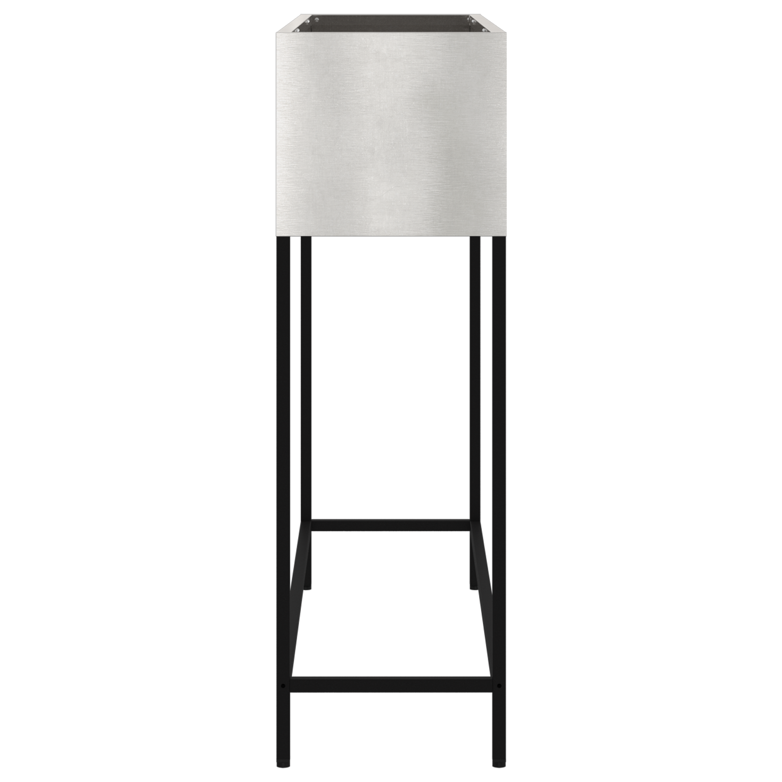 Raised Garden Planter 100x26x82 cm Stainless Steel - Image 6