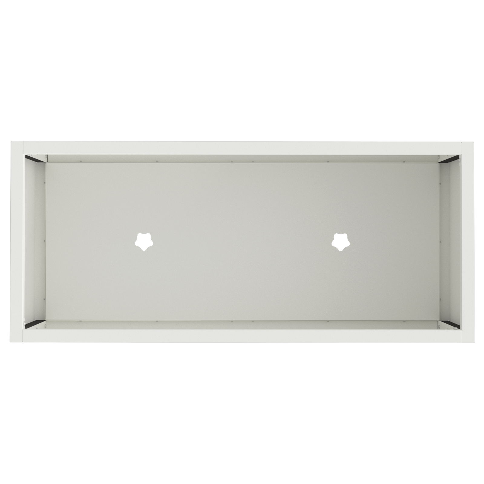 Raised Garden Planter 60x26x45 cm White Steel - Image 7