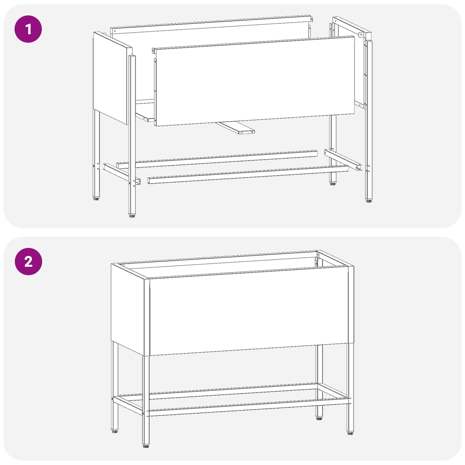 Raised Garden Planter 60x26x45 cm Stainless Steel - Image 10