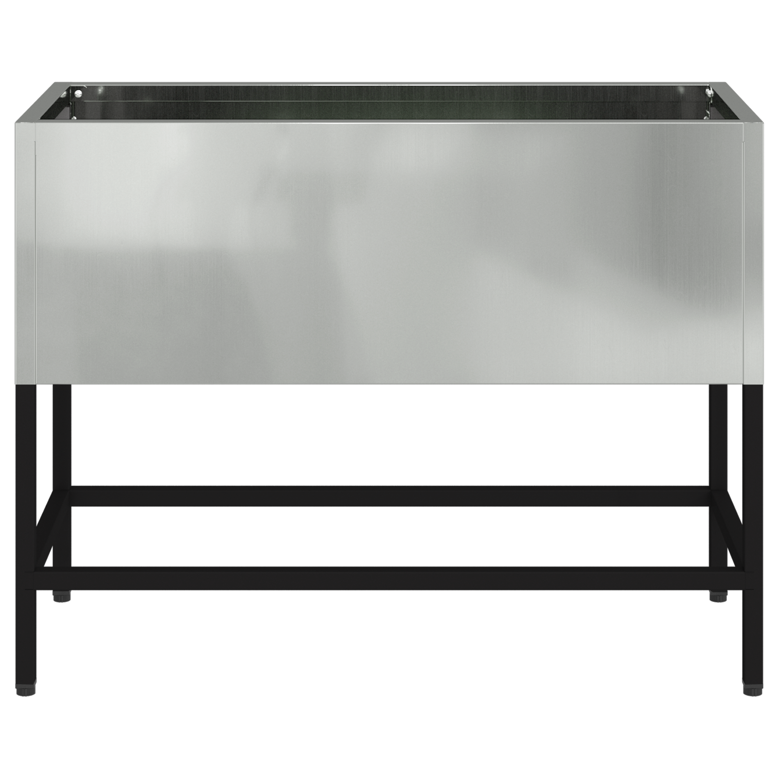 Raised Garden Planter 60x26x45 cm Galvanised Steel - Image 5