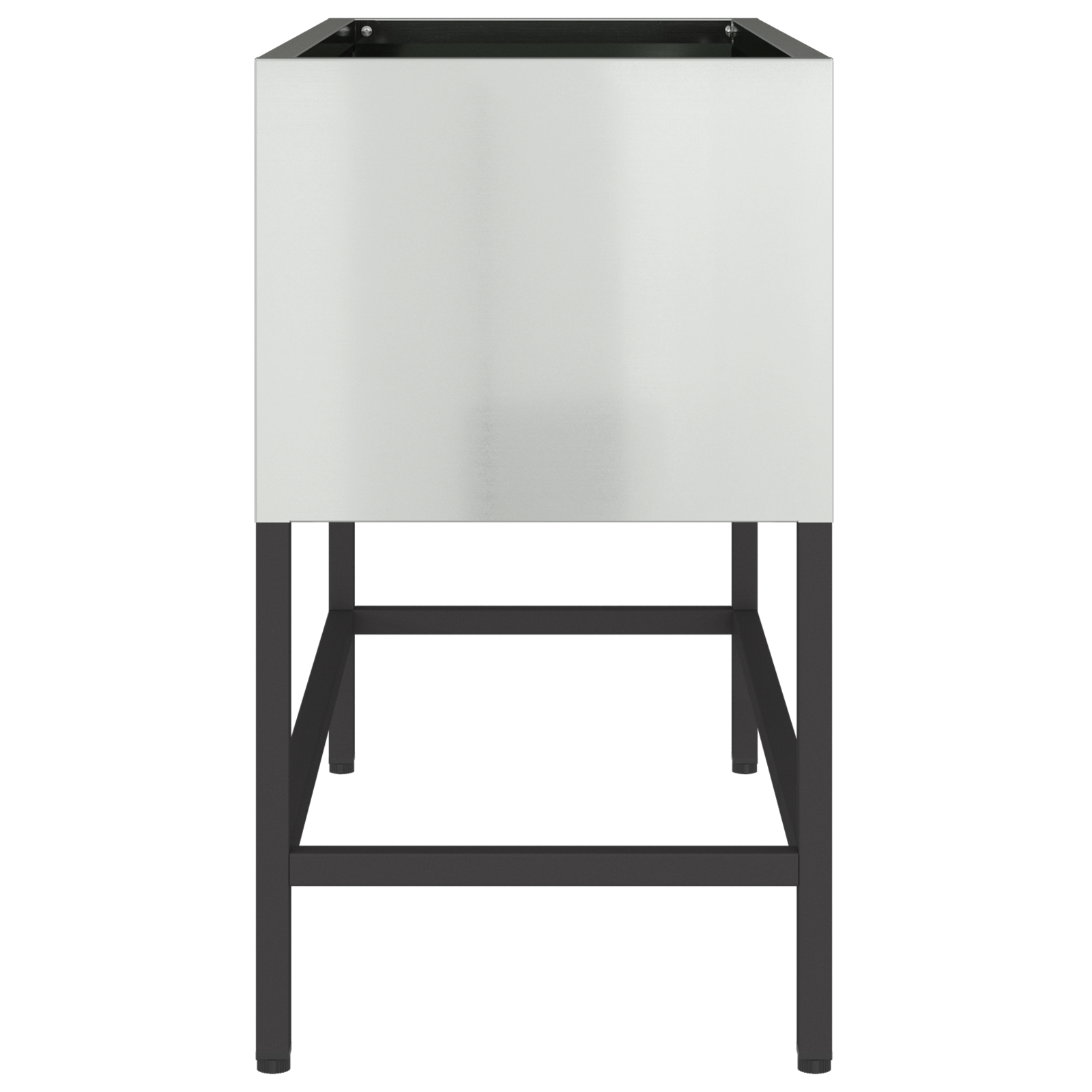 Raised Garden Planter 60x26x45 cm Galvanised Steel - Image 6