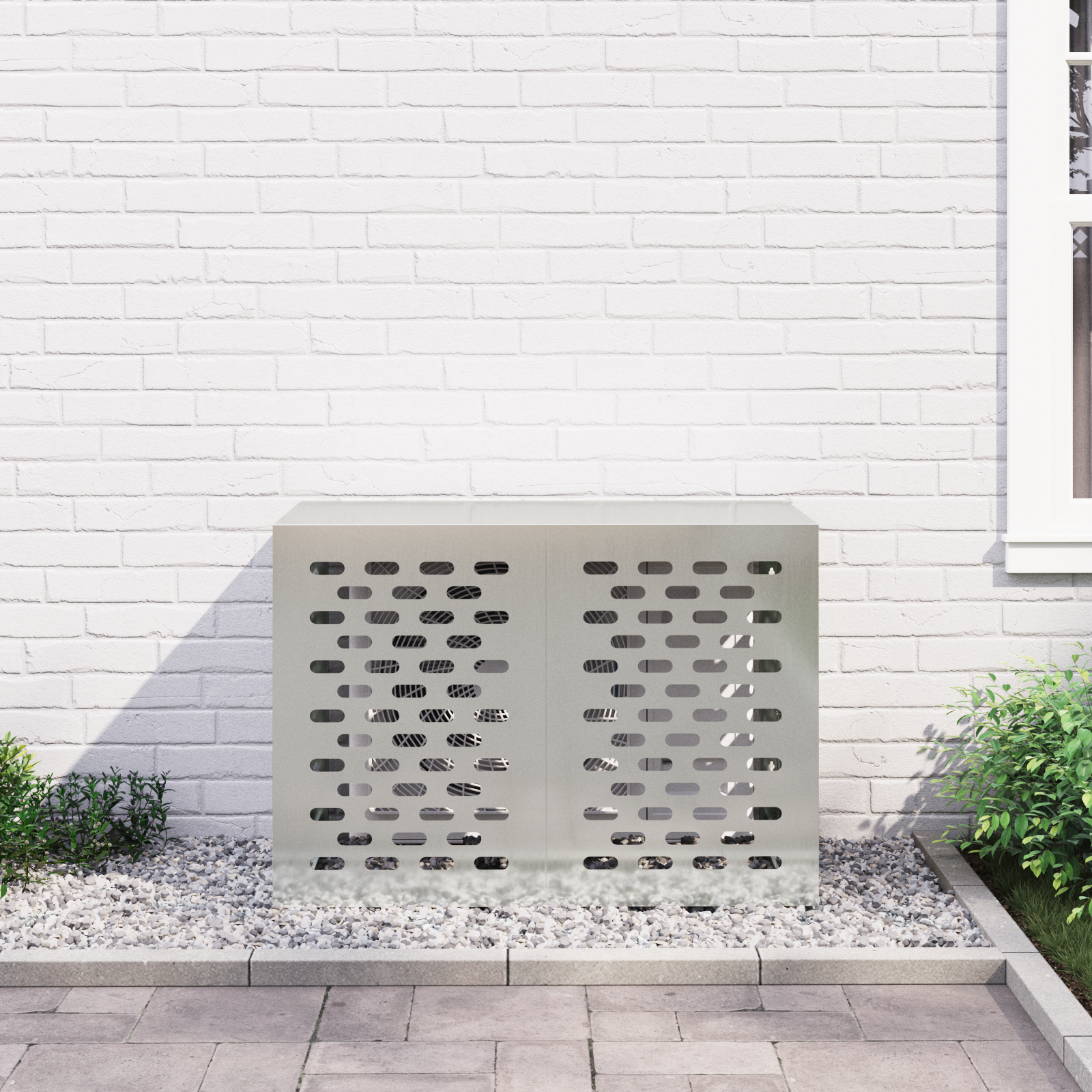 Air Conditioner Cover 100x50x70 cm Galvanised Steel - Image 4