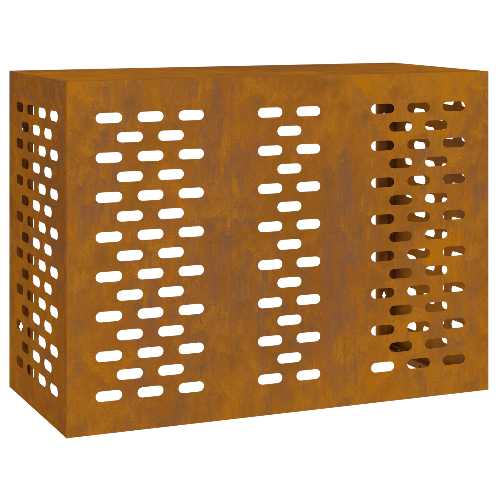 AC Cover 110x50x80 cm Weather-Resistant Steel - Image 2